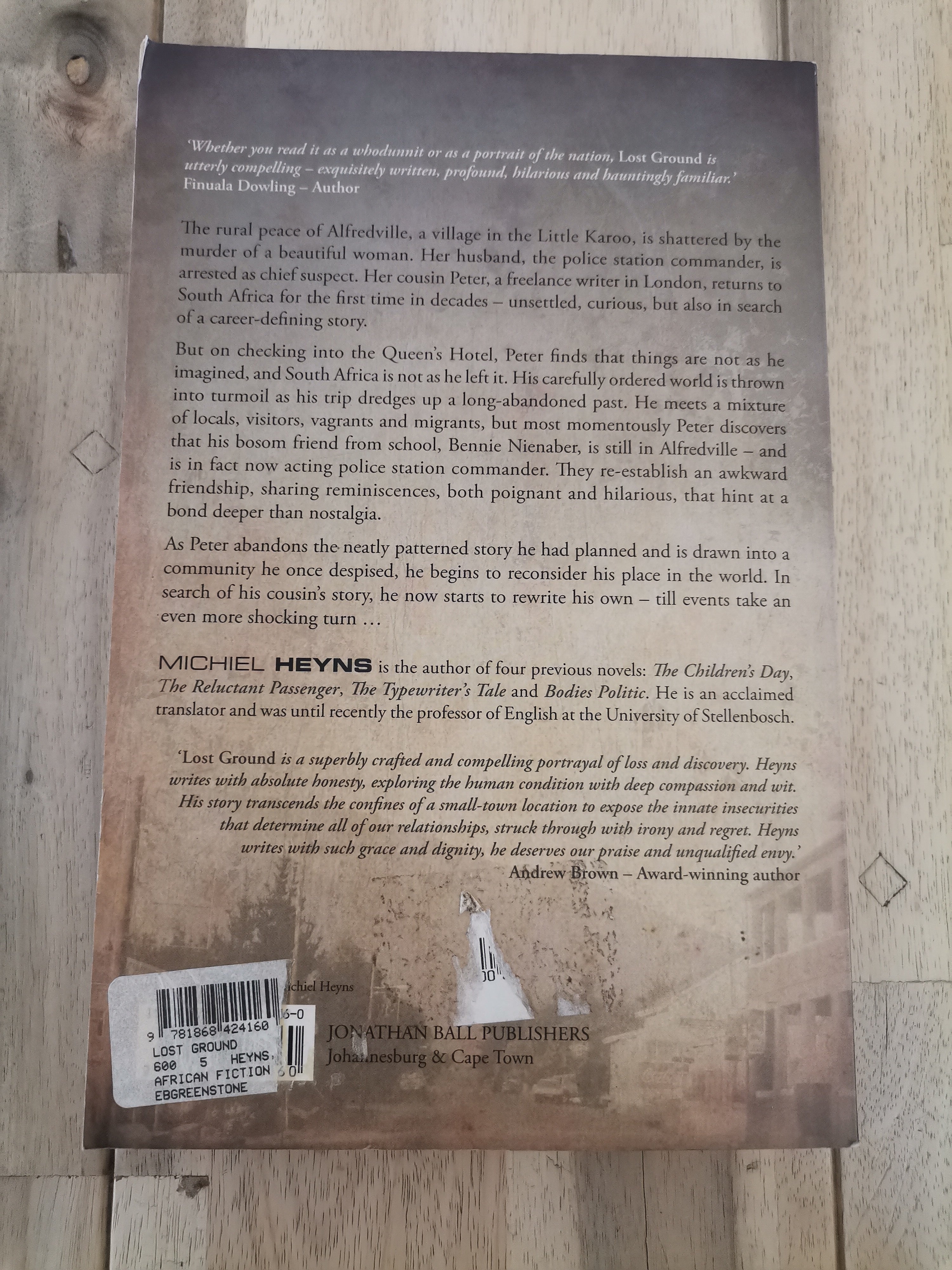Lost Ground - Michiel Heyns