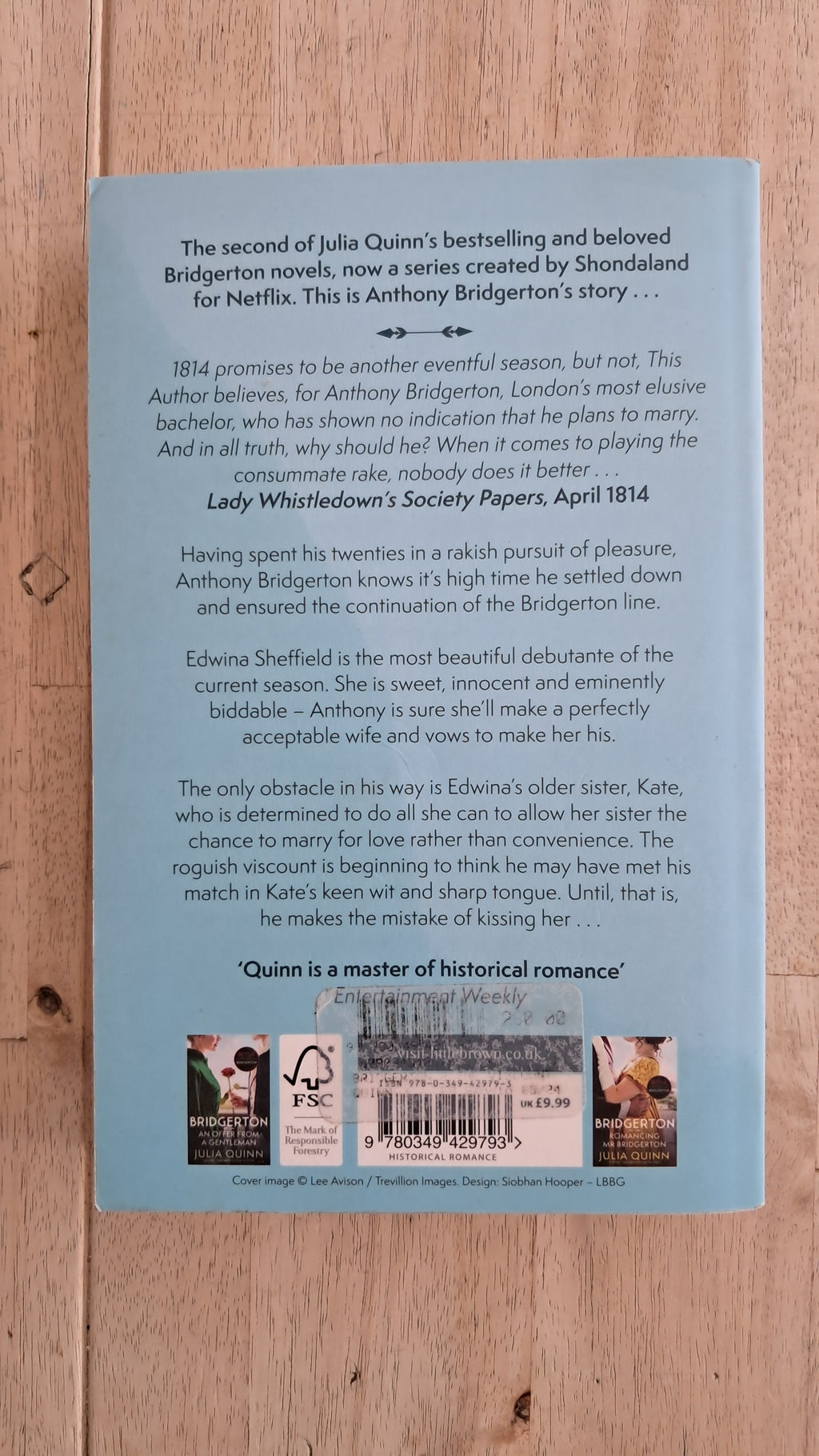 The Viscount Who Loved Me – Julia Quinn