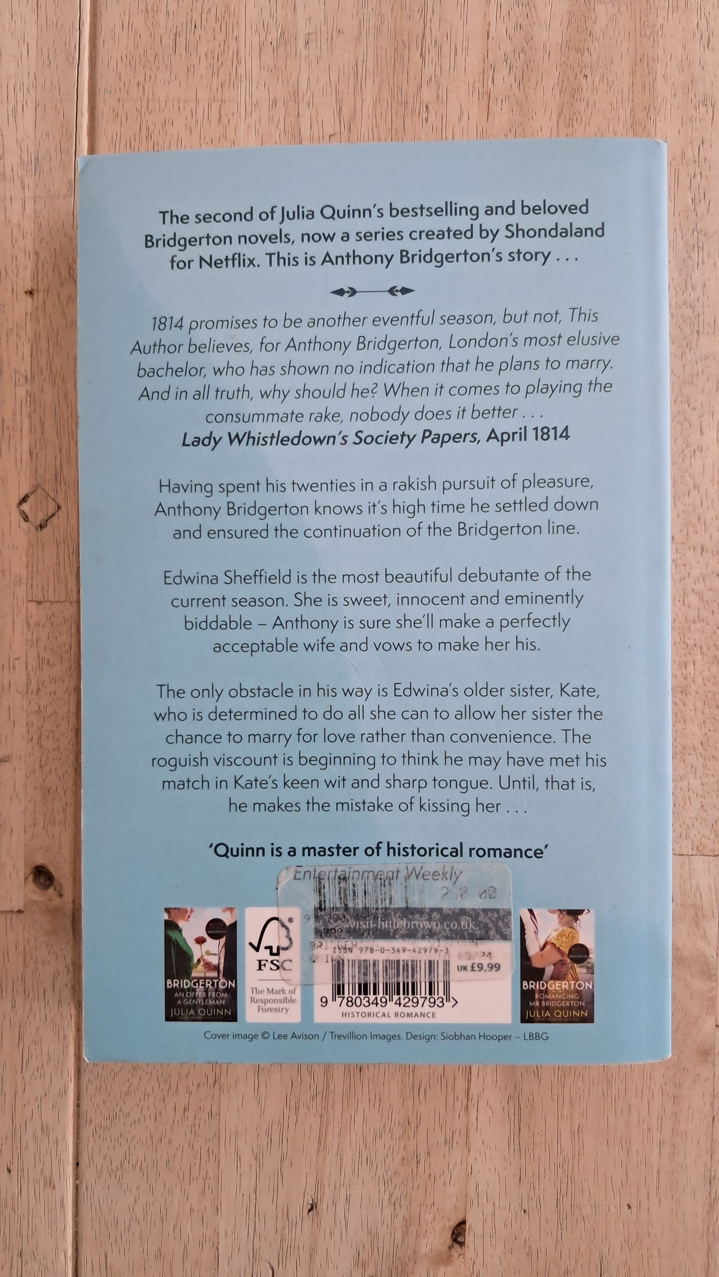 The Viscount Who Loved Me – Julia Quinn