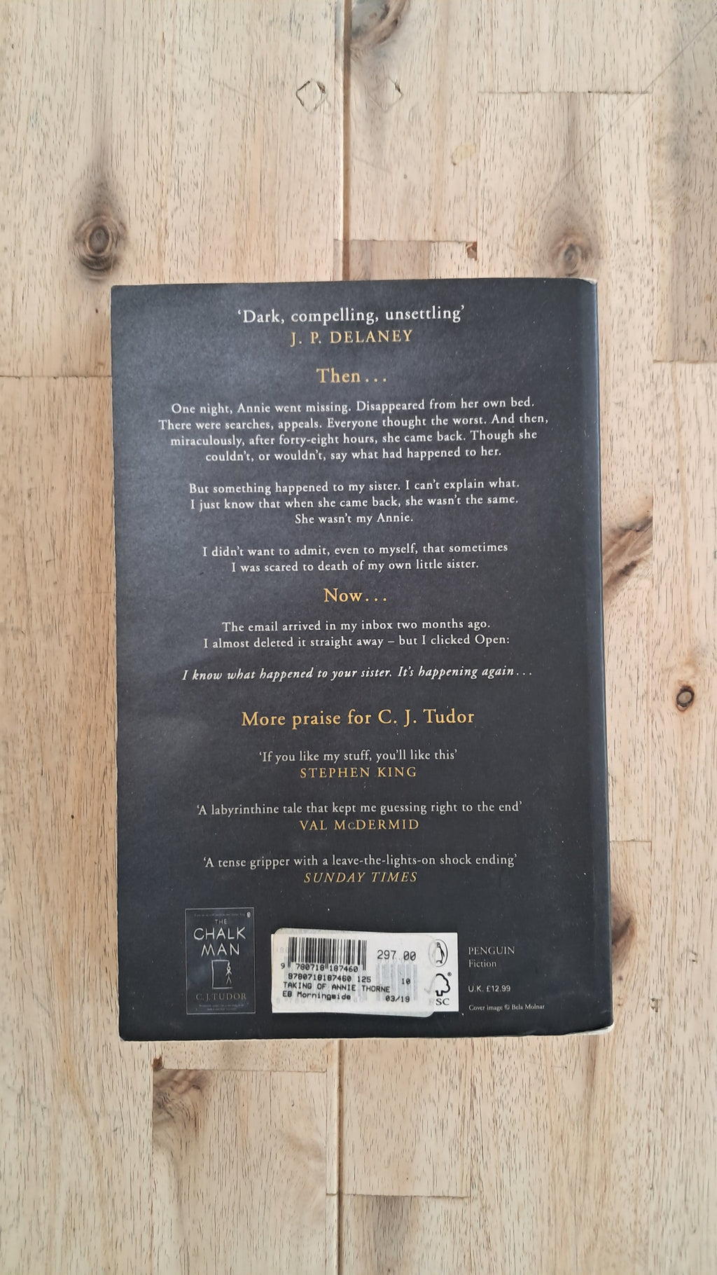 The Taking of Annie Thorne – C.J. Tudor