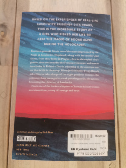The Librarian of Auschwitz by Antonio Iturbe