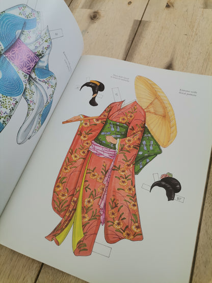 Traditional Japanese Fashions  Paper Dolls