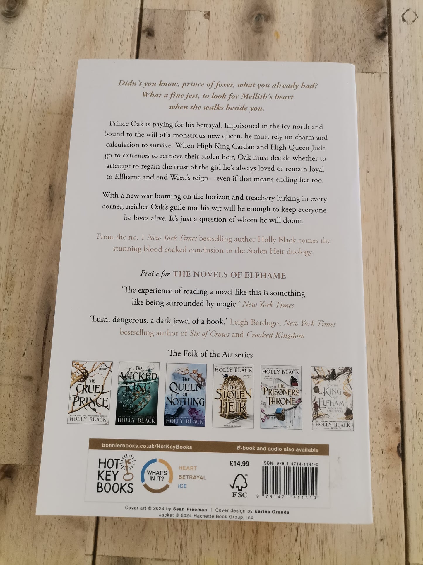 The Prisoner's Throne (The Stolen Heir Duology #2) by Holly Black