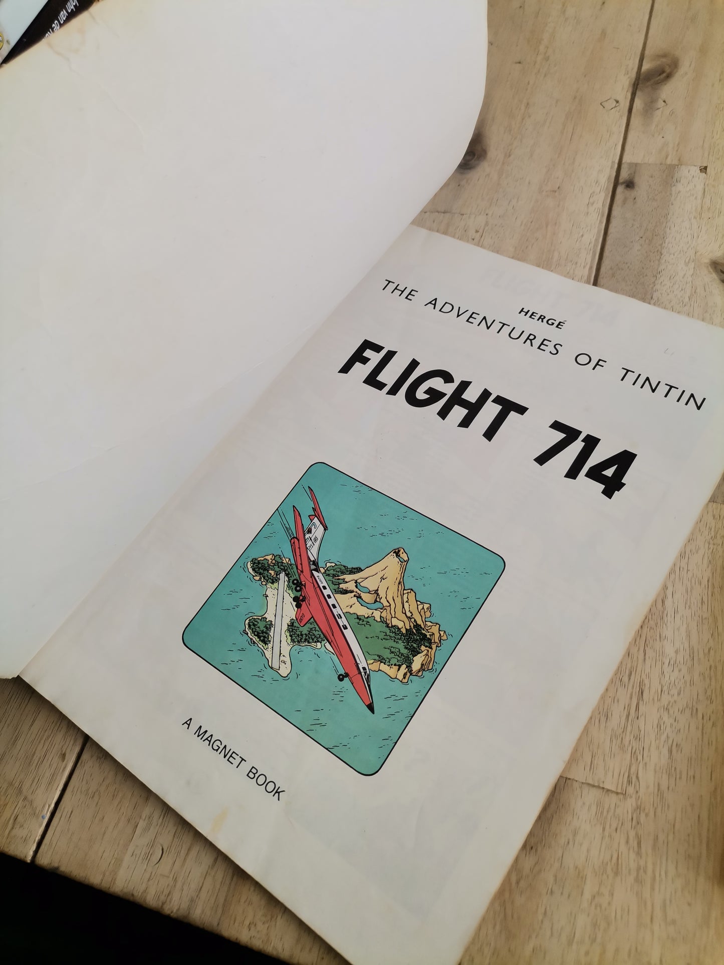 The Adventures Of TinTin Flight 714