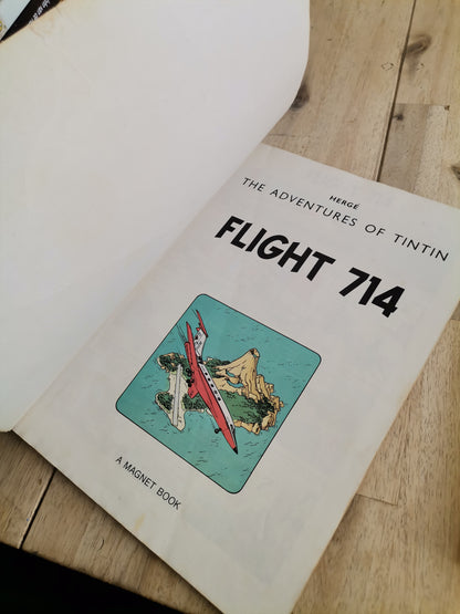 The Adventures Of TinTin Flight 714