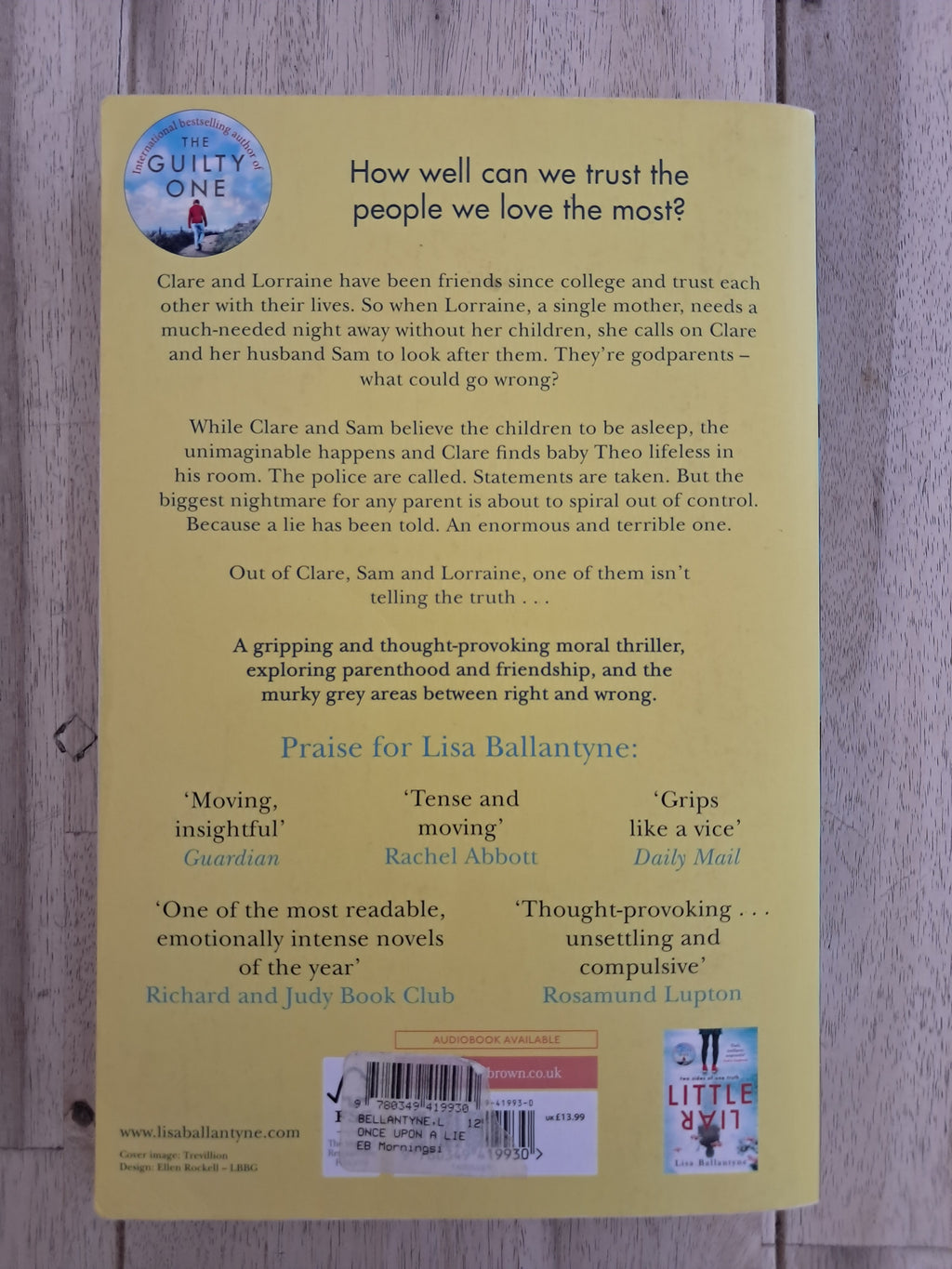 Once Upon a Lie – Lisa Ballantyne