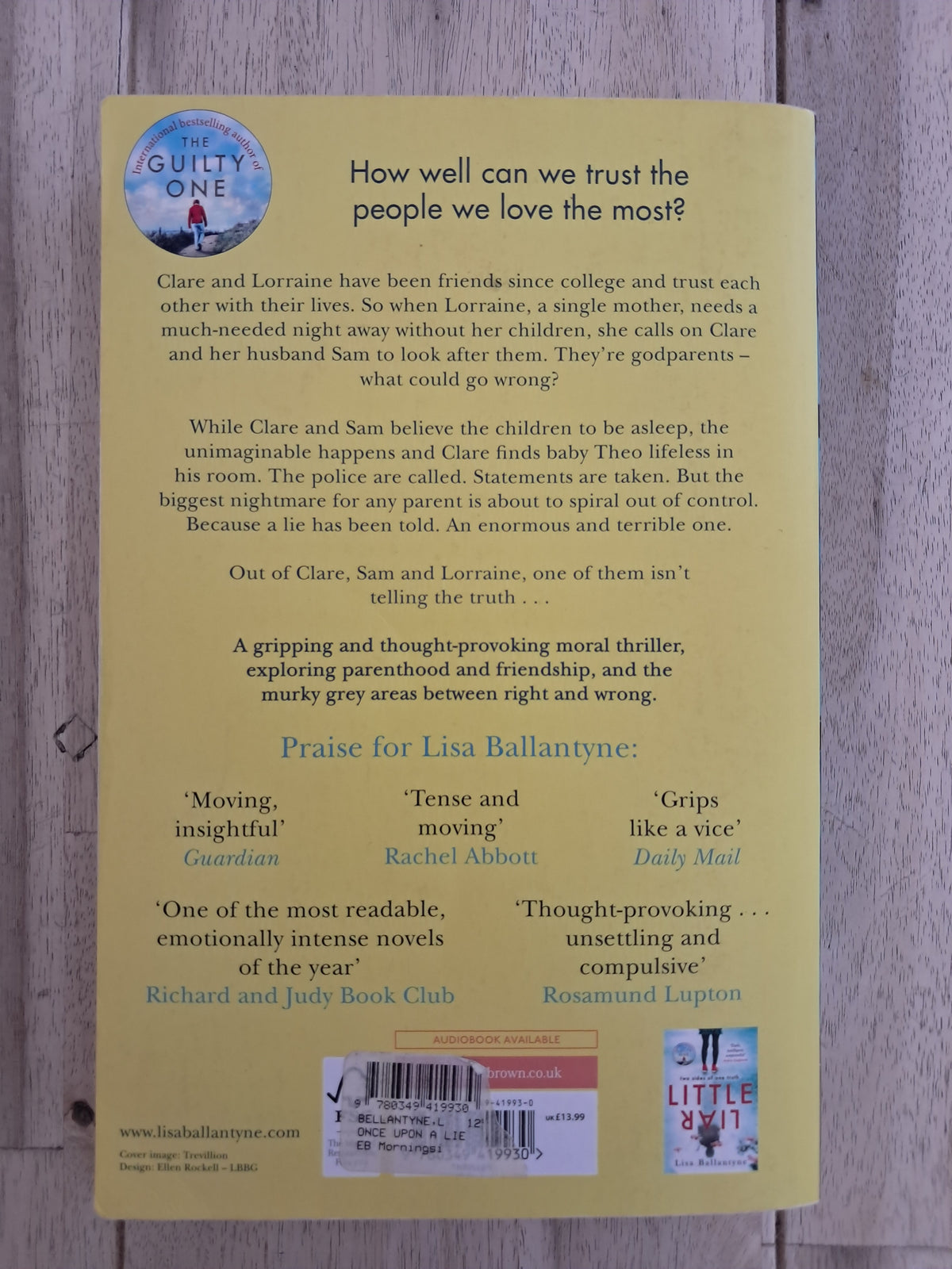 Once Upon a Lie – Lisa Ballantyne