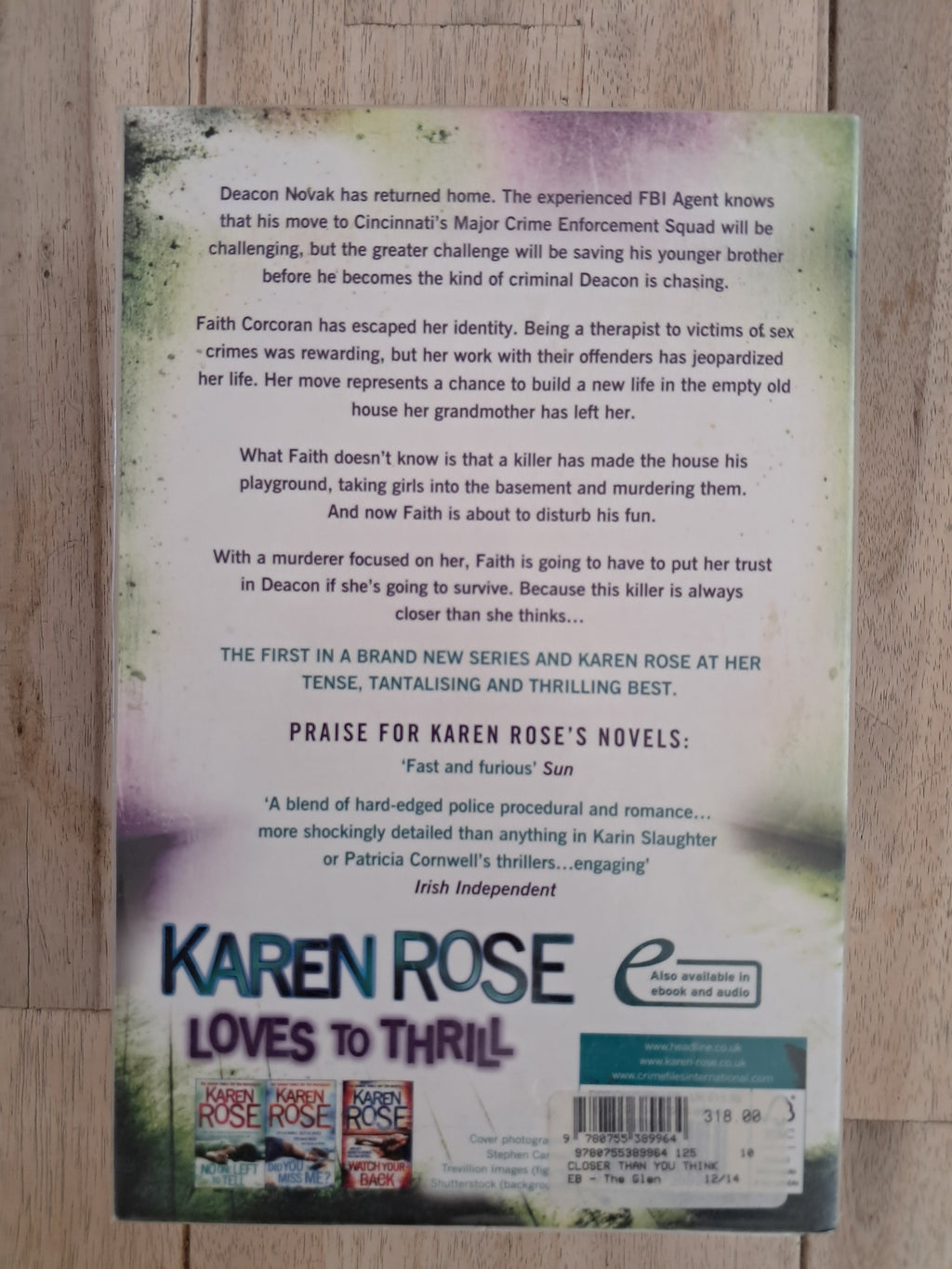 Closer Than You Think (Cincinnati #1) – Karen Rose