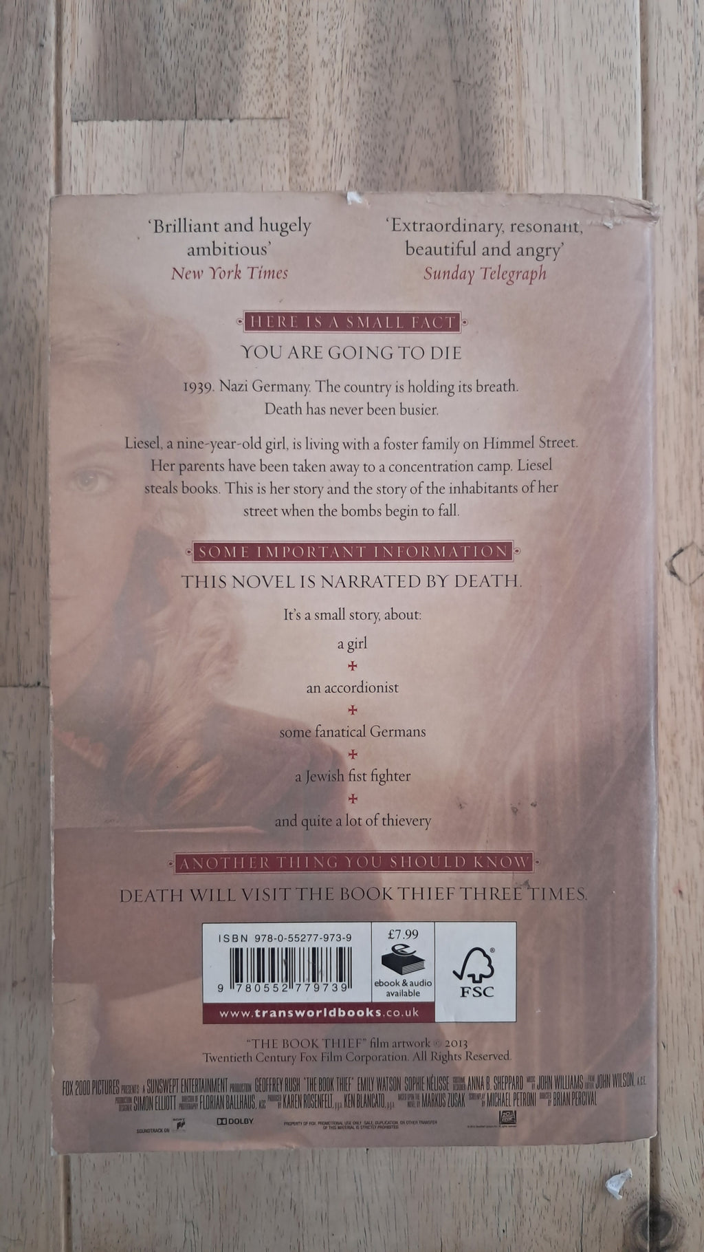 The Book Thief – Markus Zusak