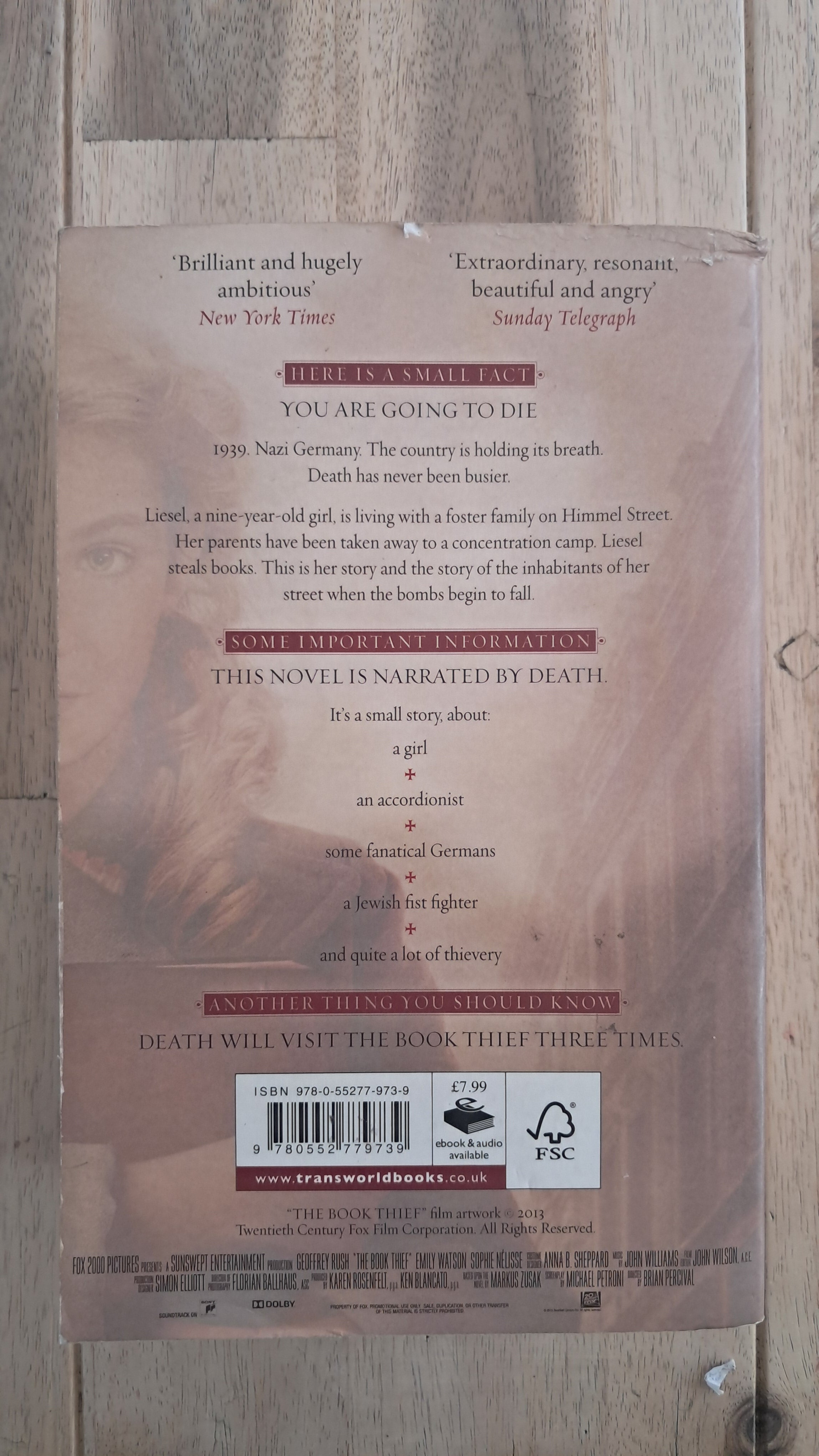 The Book Thief – Markus Zusak