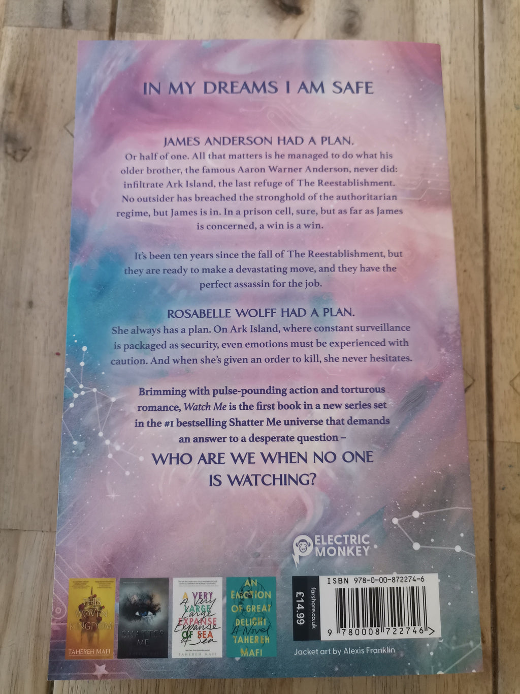 Watch Me by Tahereh Mafi