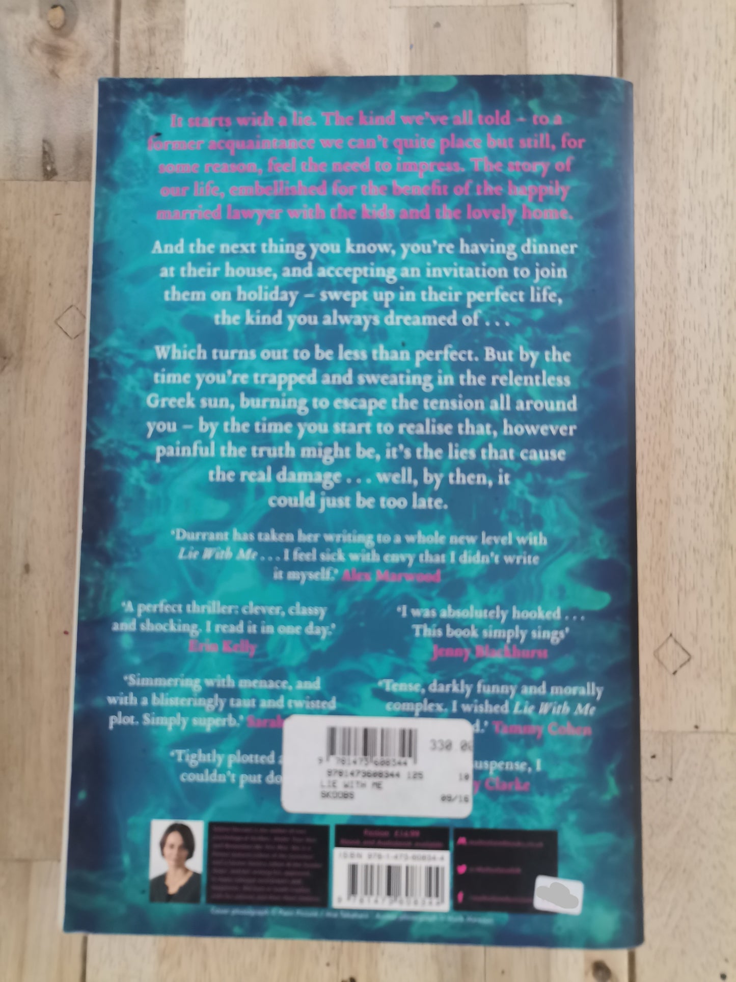 Lie With Me by Sabine Durrant