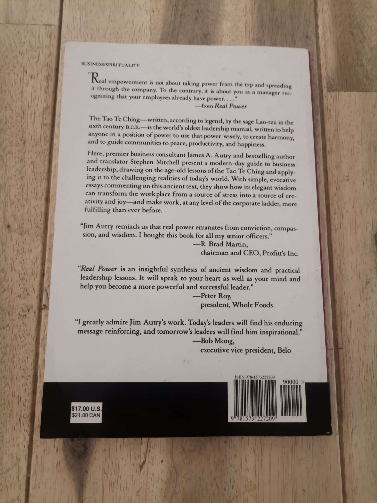 Real Power - James A. Autry & Stephen Mitchell (Paperback)