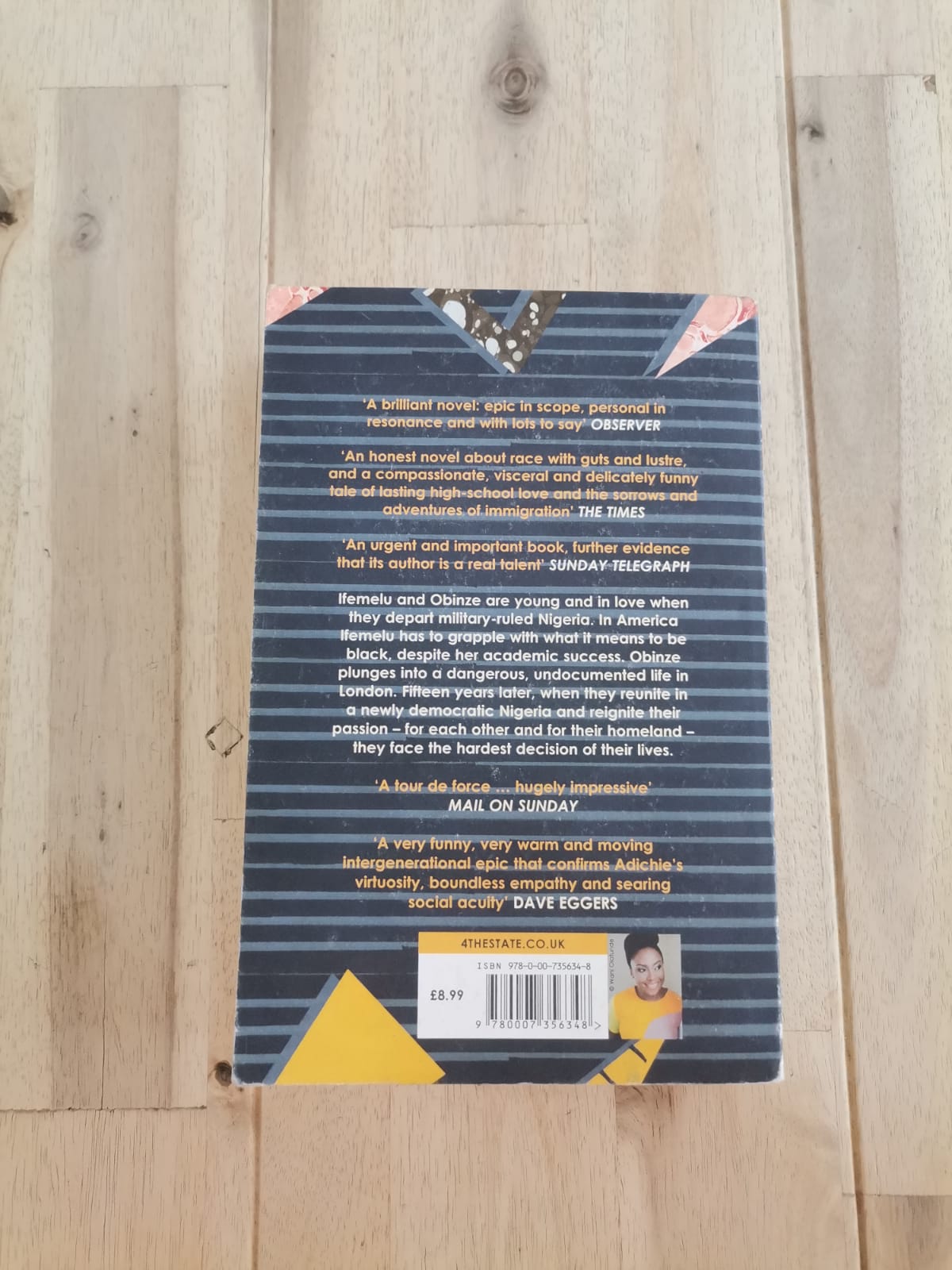 Americanah – Chimamanda Ngozi Adichie