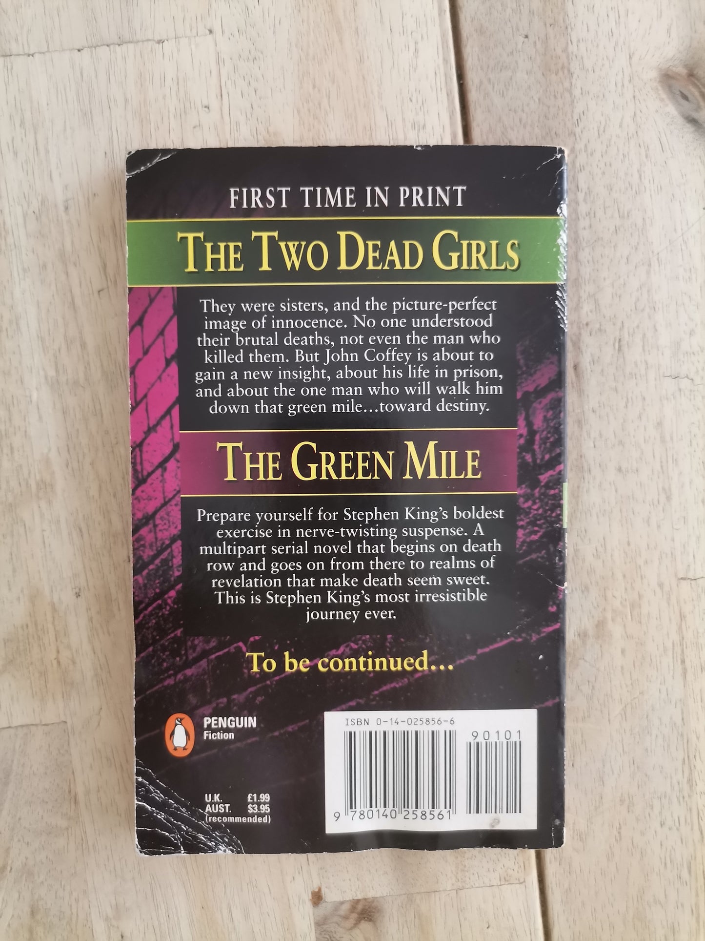 The Green Mile (Parts 1-5) by Stephen King