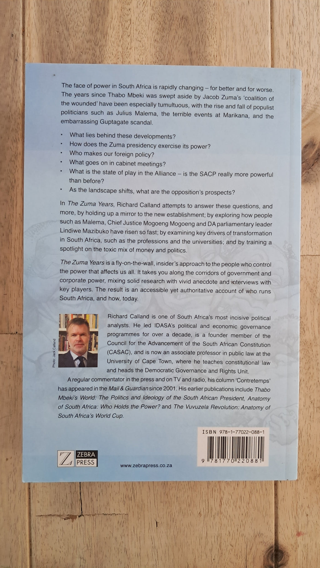 The Zuma Years – Richard Calland
