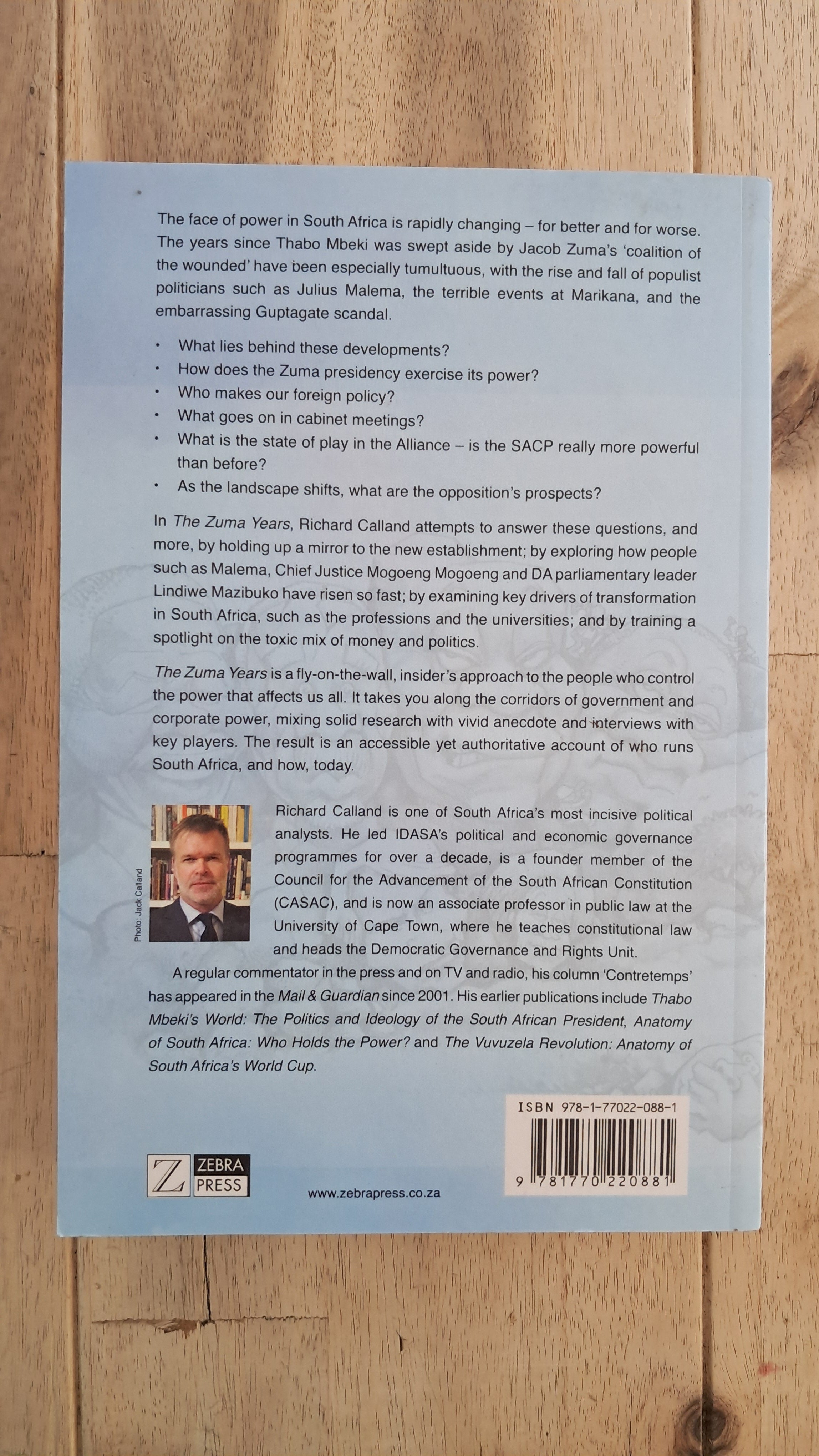 The Zuma Years – Richard Calland