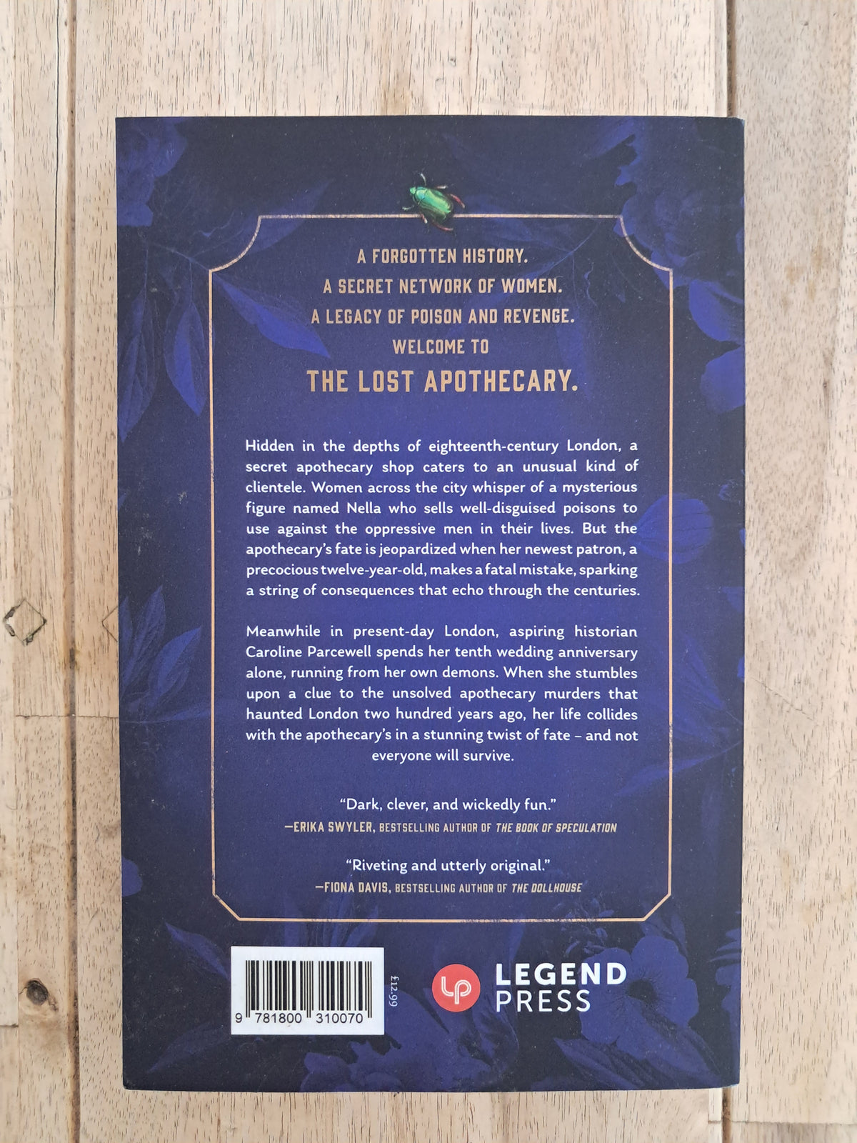 The Lost Apothecary – Sarah Penner