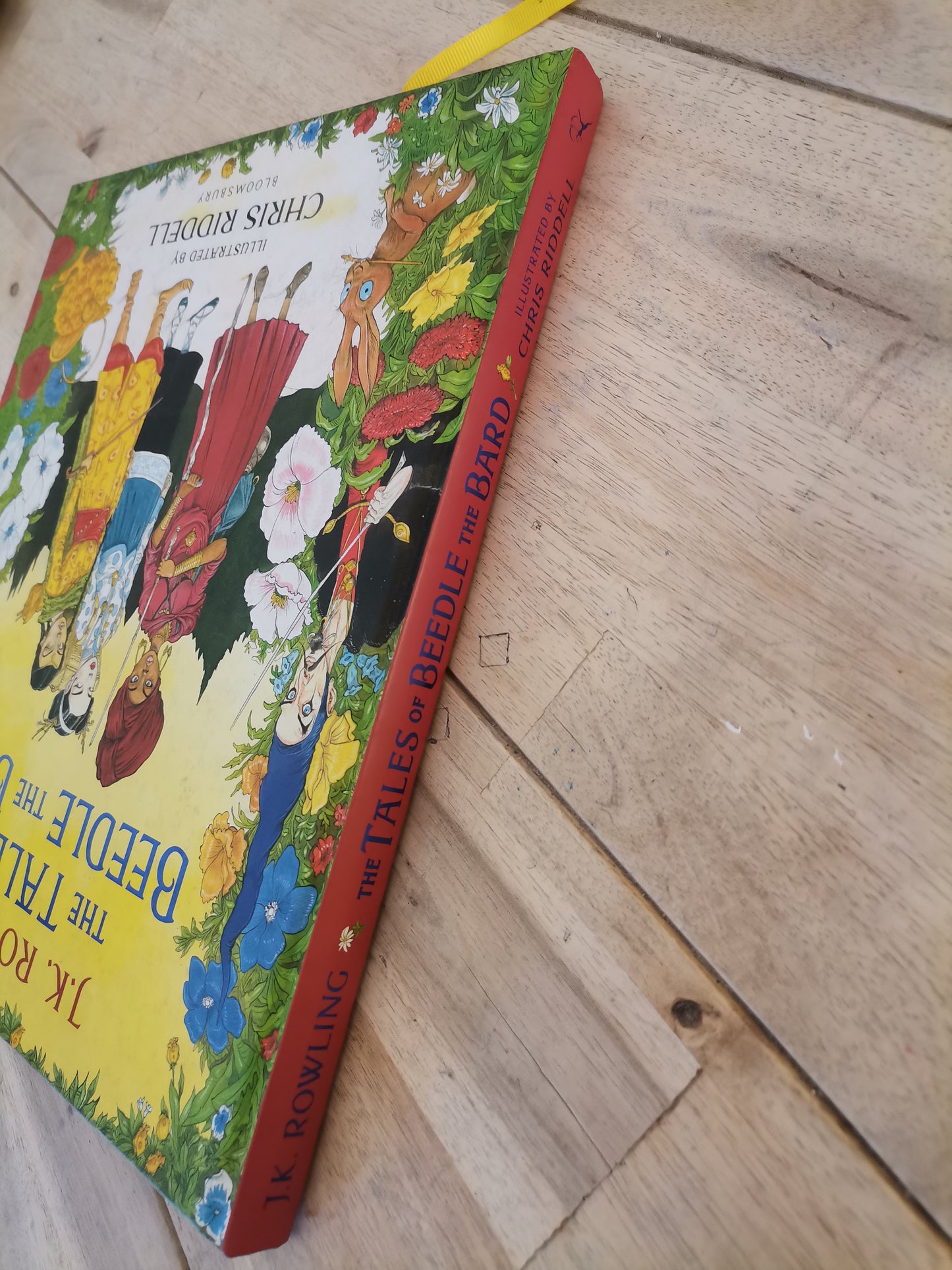 The Tales of Beedle the Bard, J.K. Rowling, illustated by Chris Riddle.