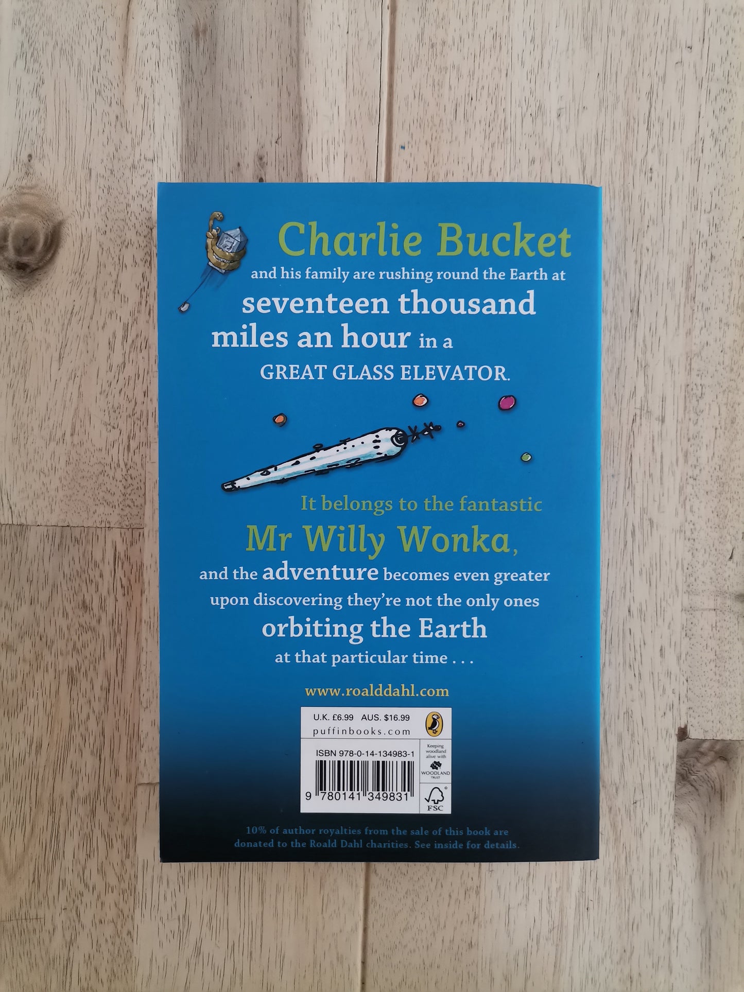 Charlie and the Great Glass Elevator – Roald Dahl