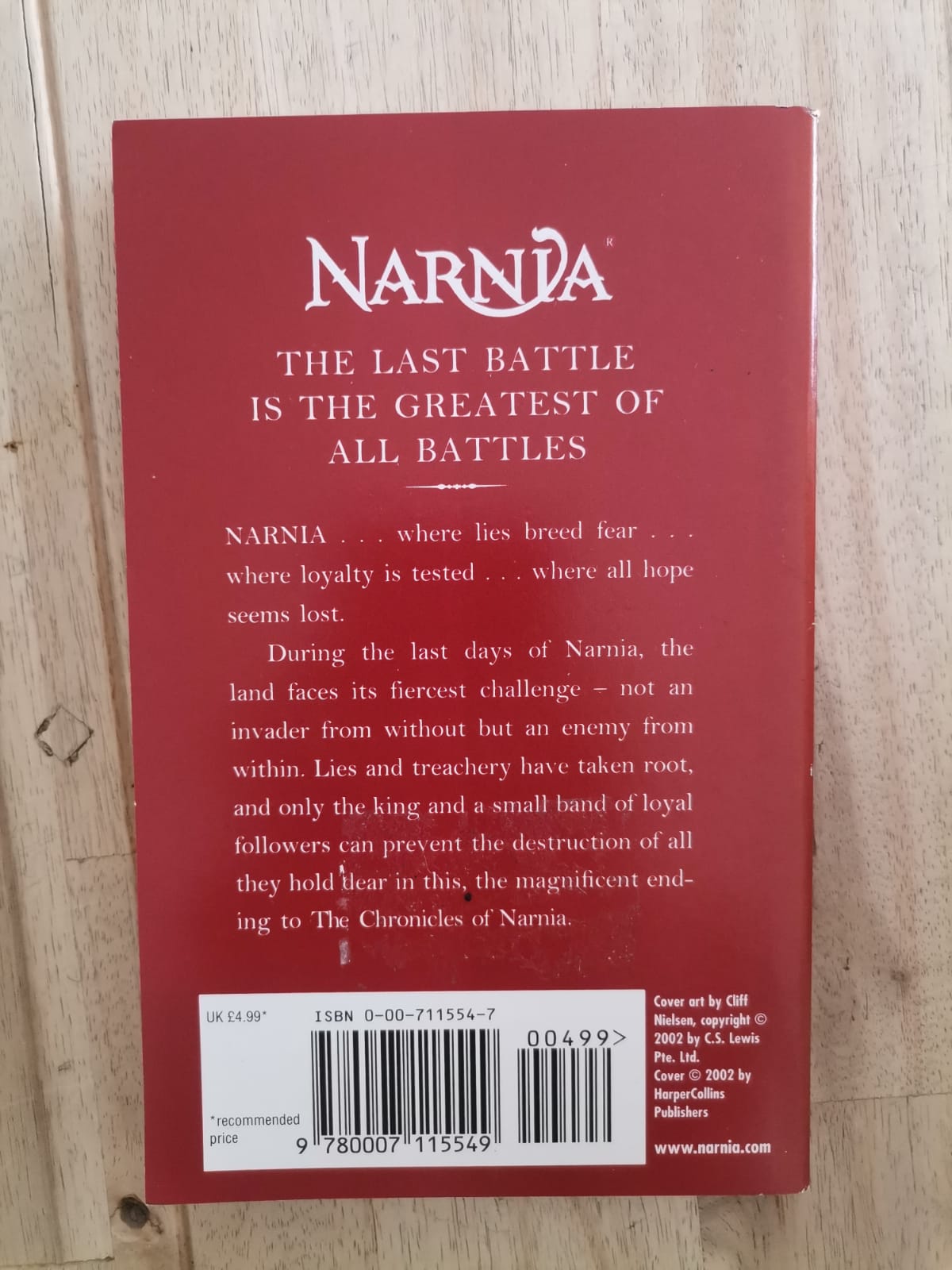 The Chronicles of Narnia Books 1-7 – C.S. Lewis