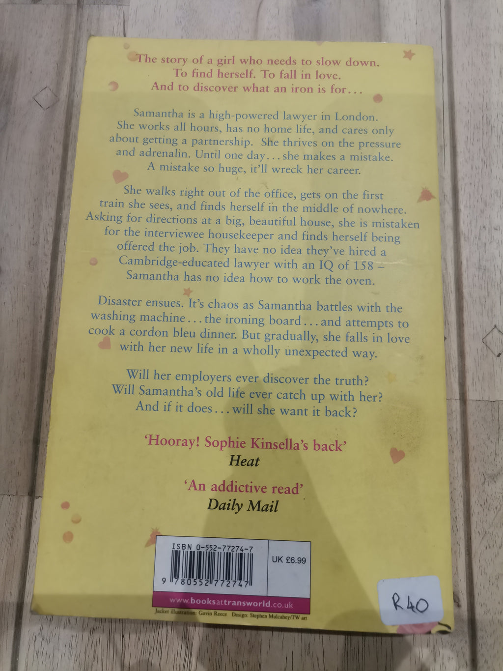The Undomestic Goddess by Sophie Kinsella