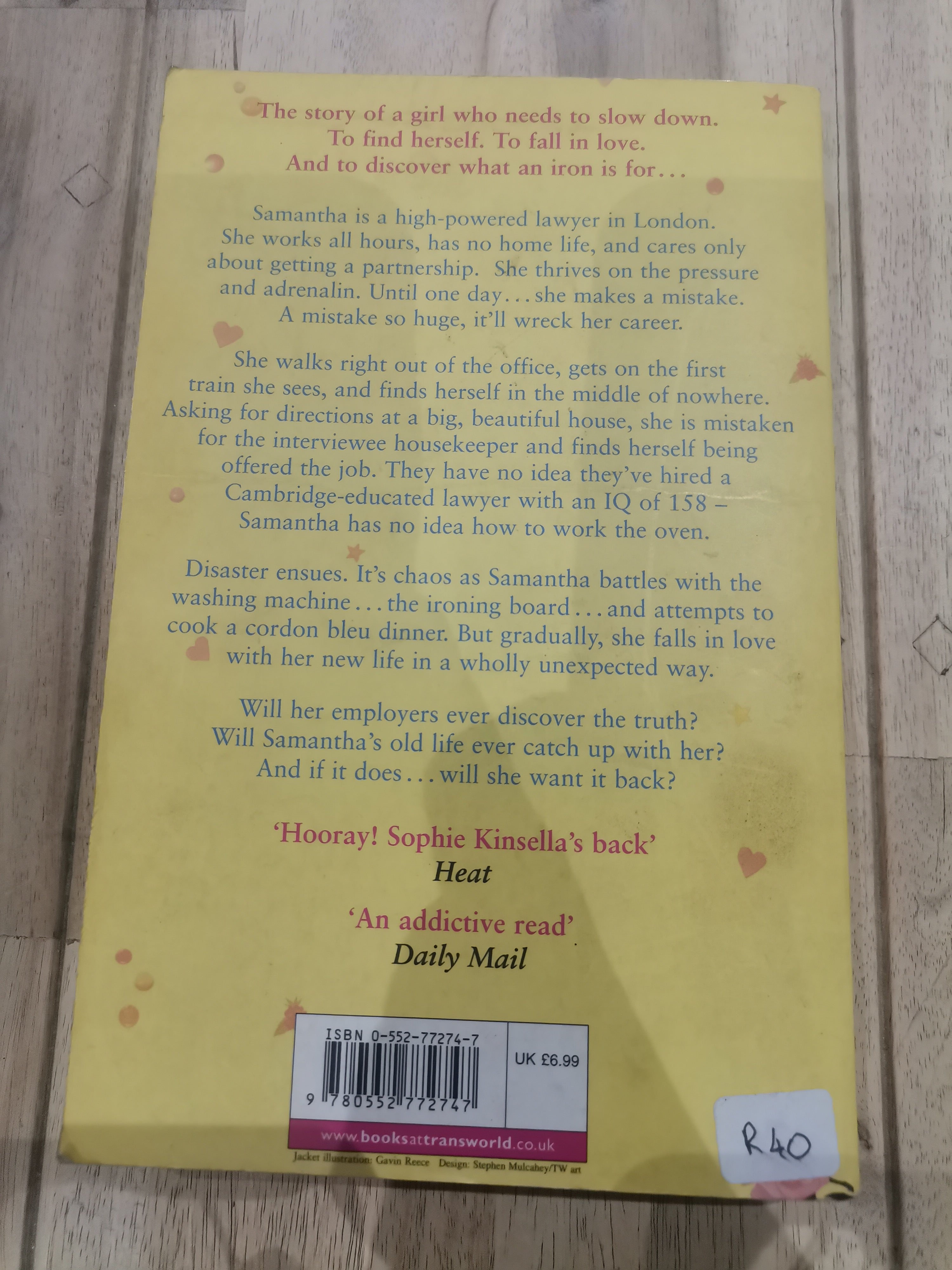 The Undomestic Goddess by Sophie Kinsella