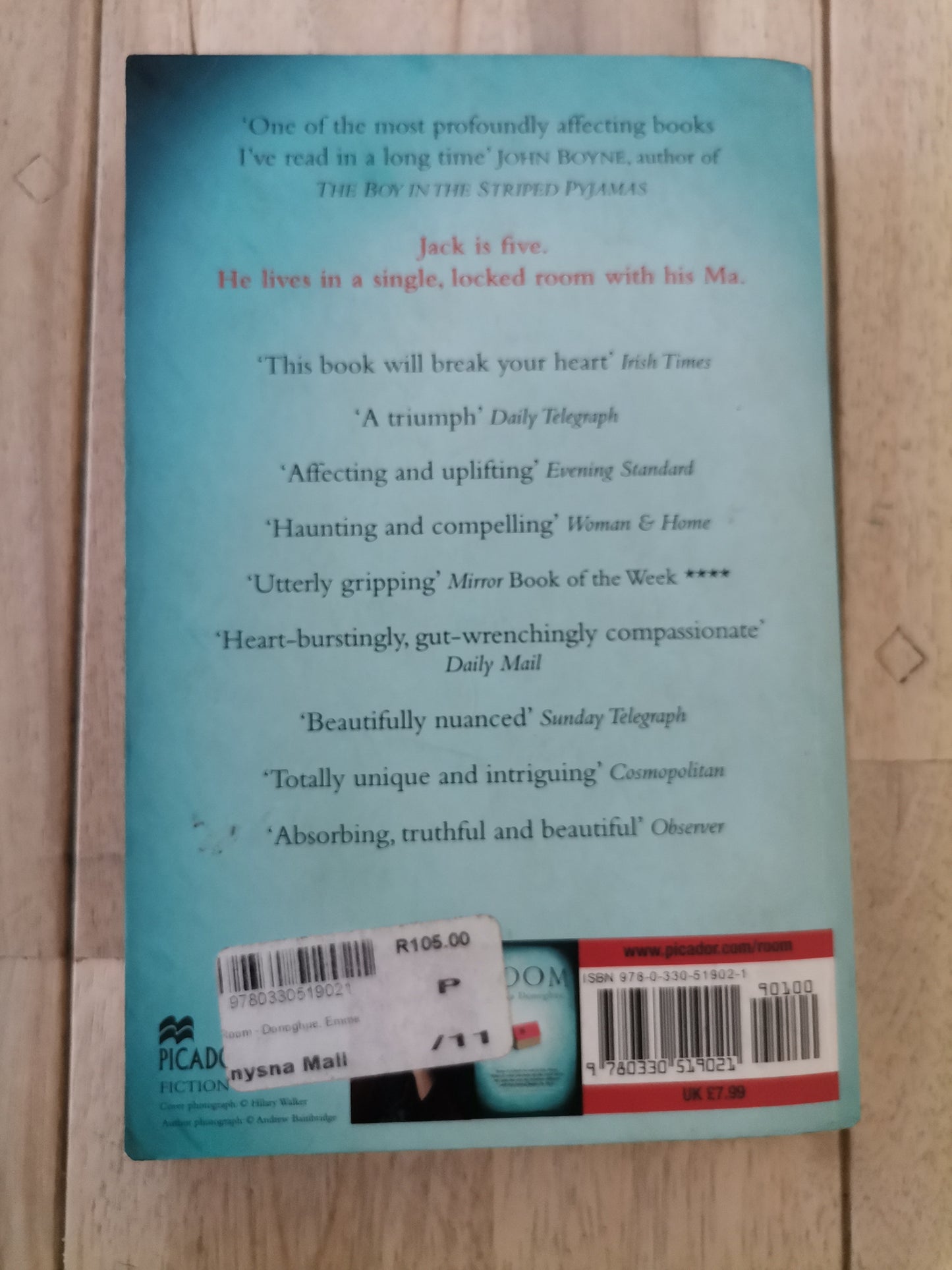 Room by Emma Donoghue