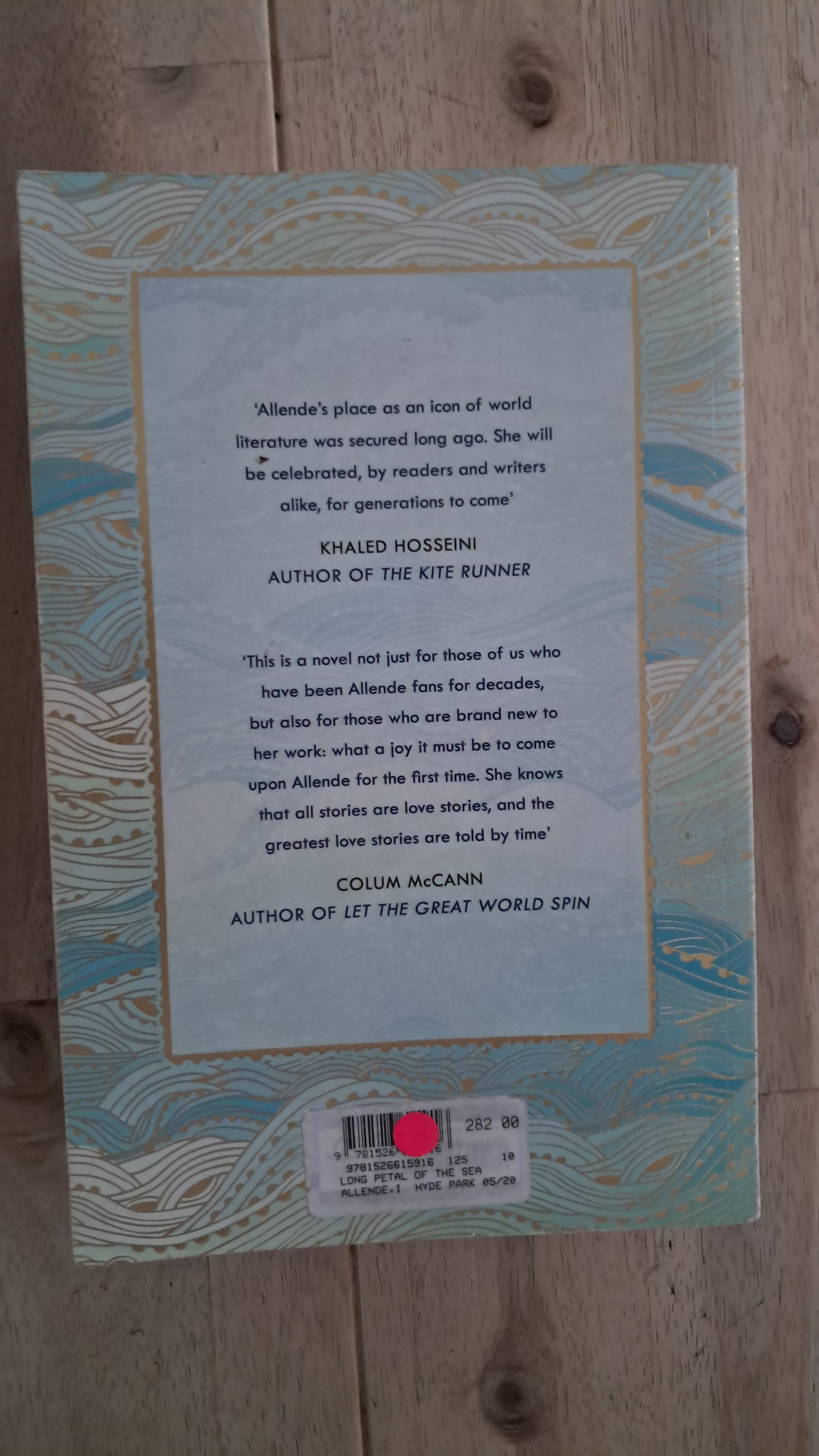 A Long Petal of the Sea – Isabel Allende