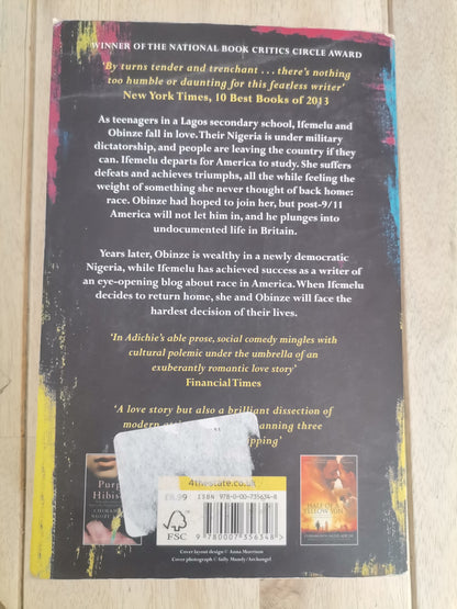 Americanah by Chimamanda Ngozi Adichie - Paperback