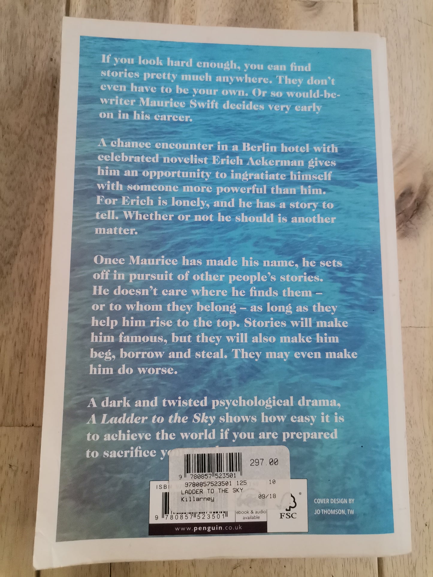 A Ladder To The Sky by John Boyne