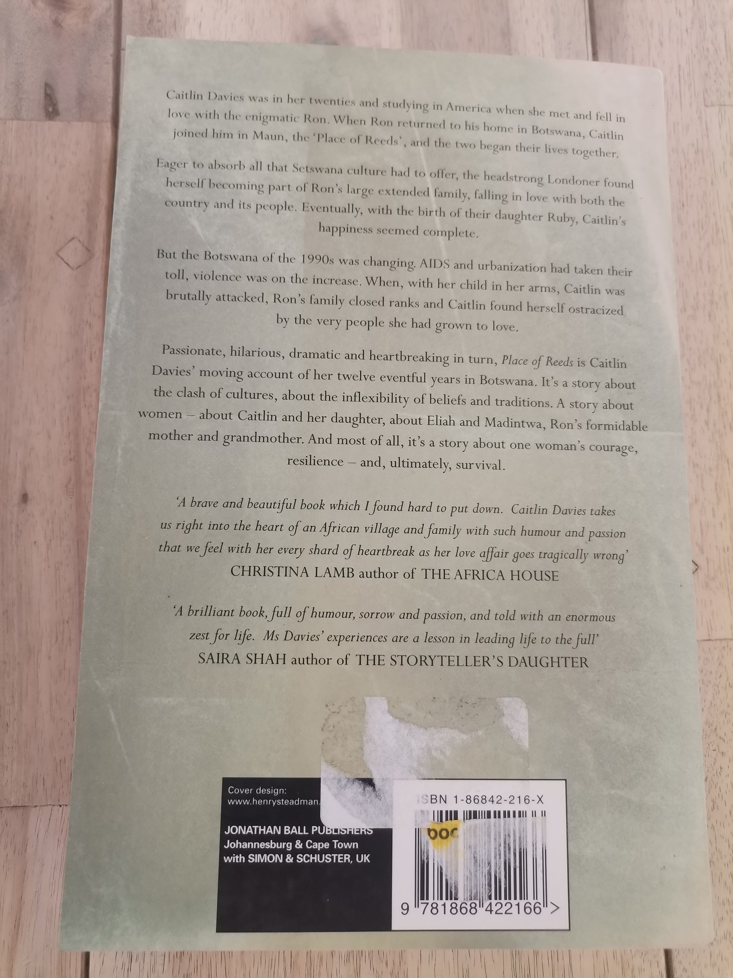 Place of Reeds - Caitlin Davies (Trade Paperback)