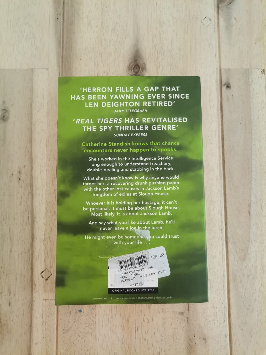 Real Tigers – Mick Herron