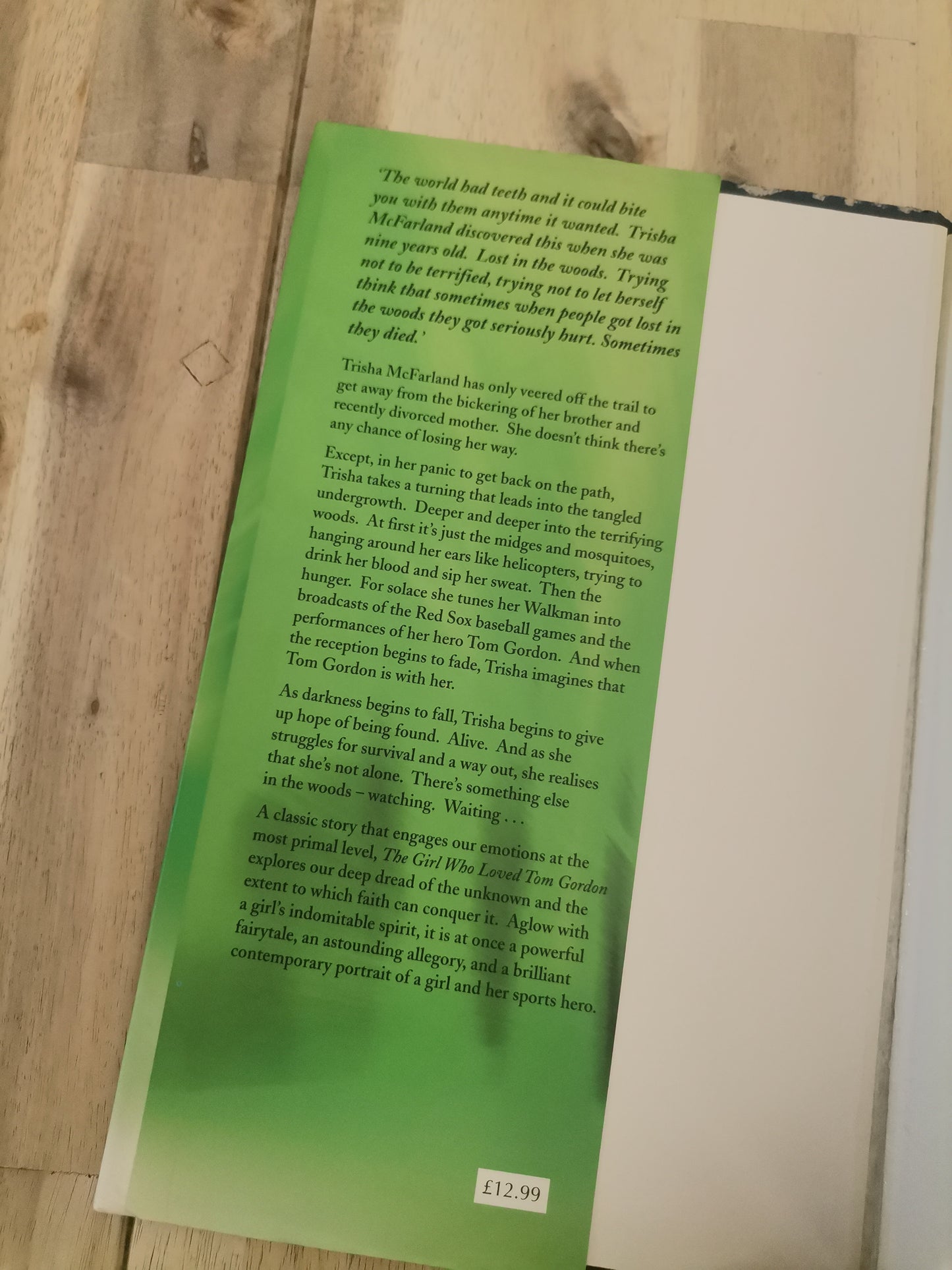 The Girl Who Loved Tom Gordon - Stephen King