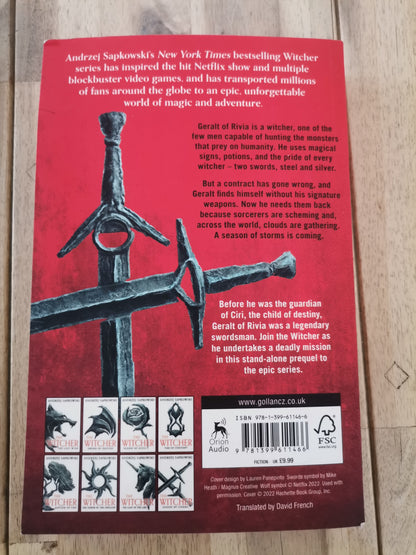 The Witcher Season of Storms by Andrzej Sapkowski