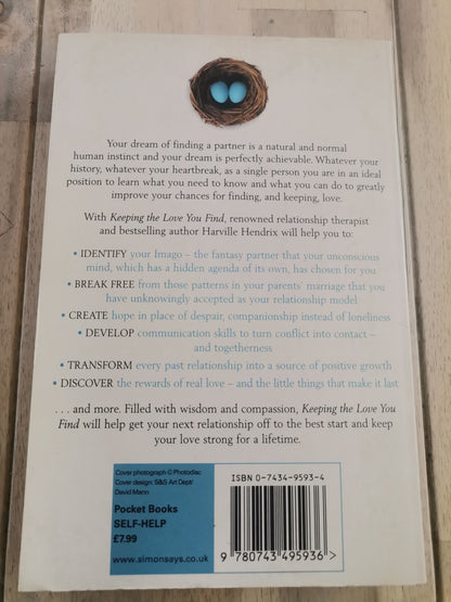 Keeping The Love You Find by Harville Hendrix