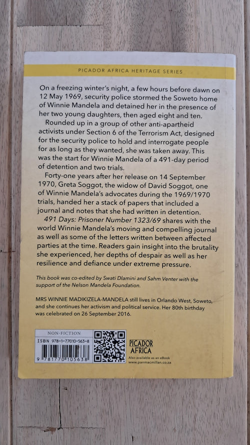 491 Days: Prisoner Number 1323/69 – Winnie Madikizela-Mandela