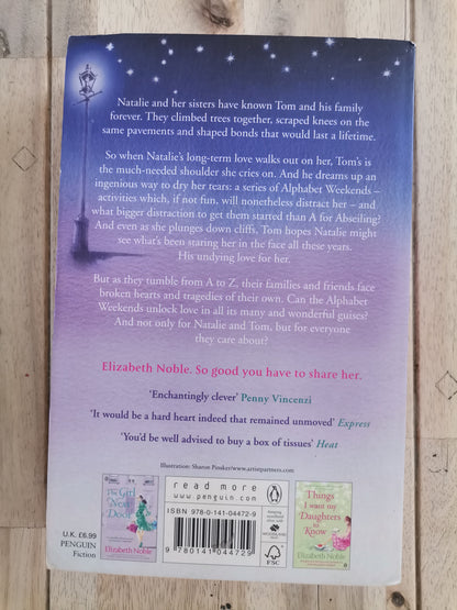 Alphabet Weekends by Elizabeth Noble