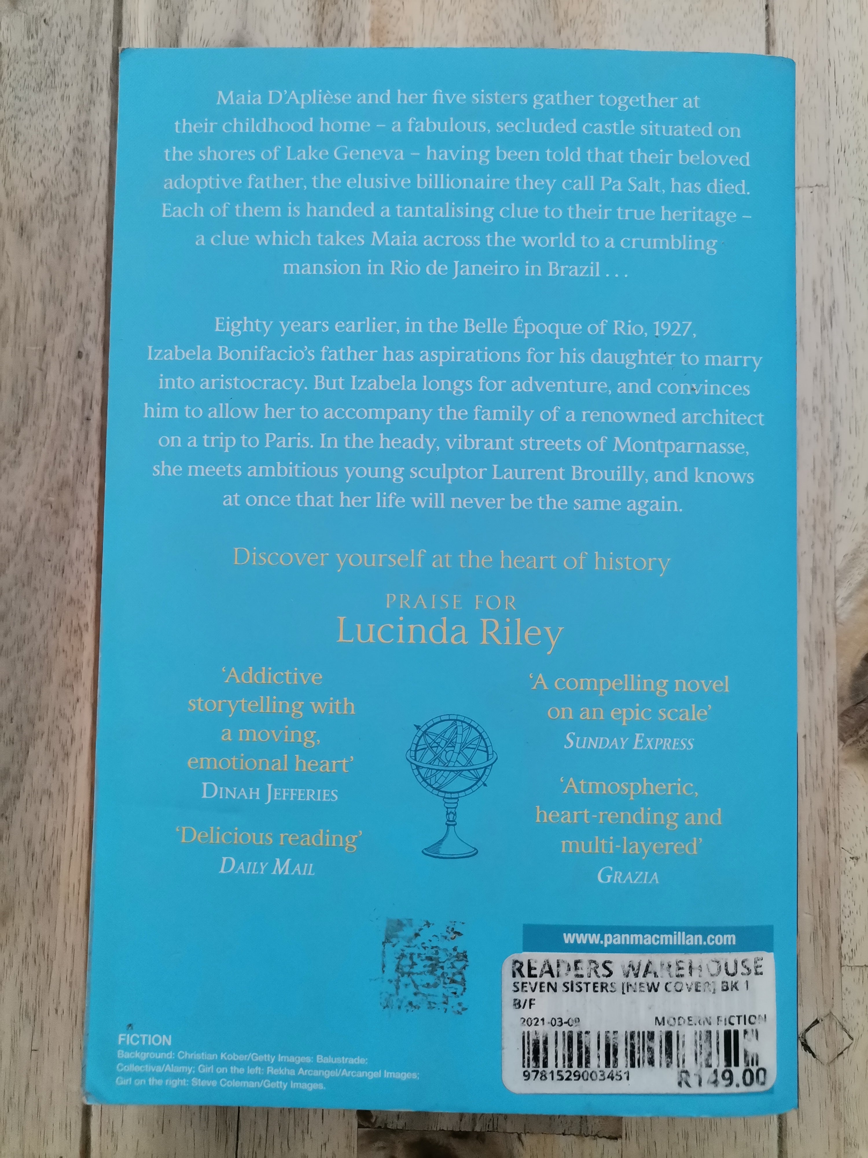 The Seven Sisters by Lucinda Riley
