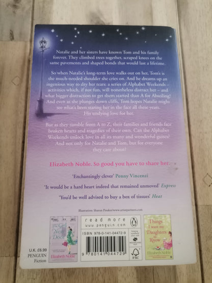 Alphabet Weekends by Elizabeth Noble
