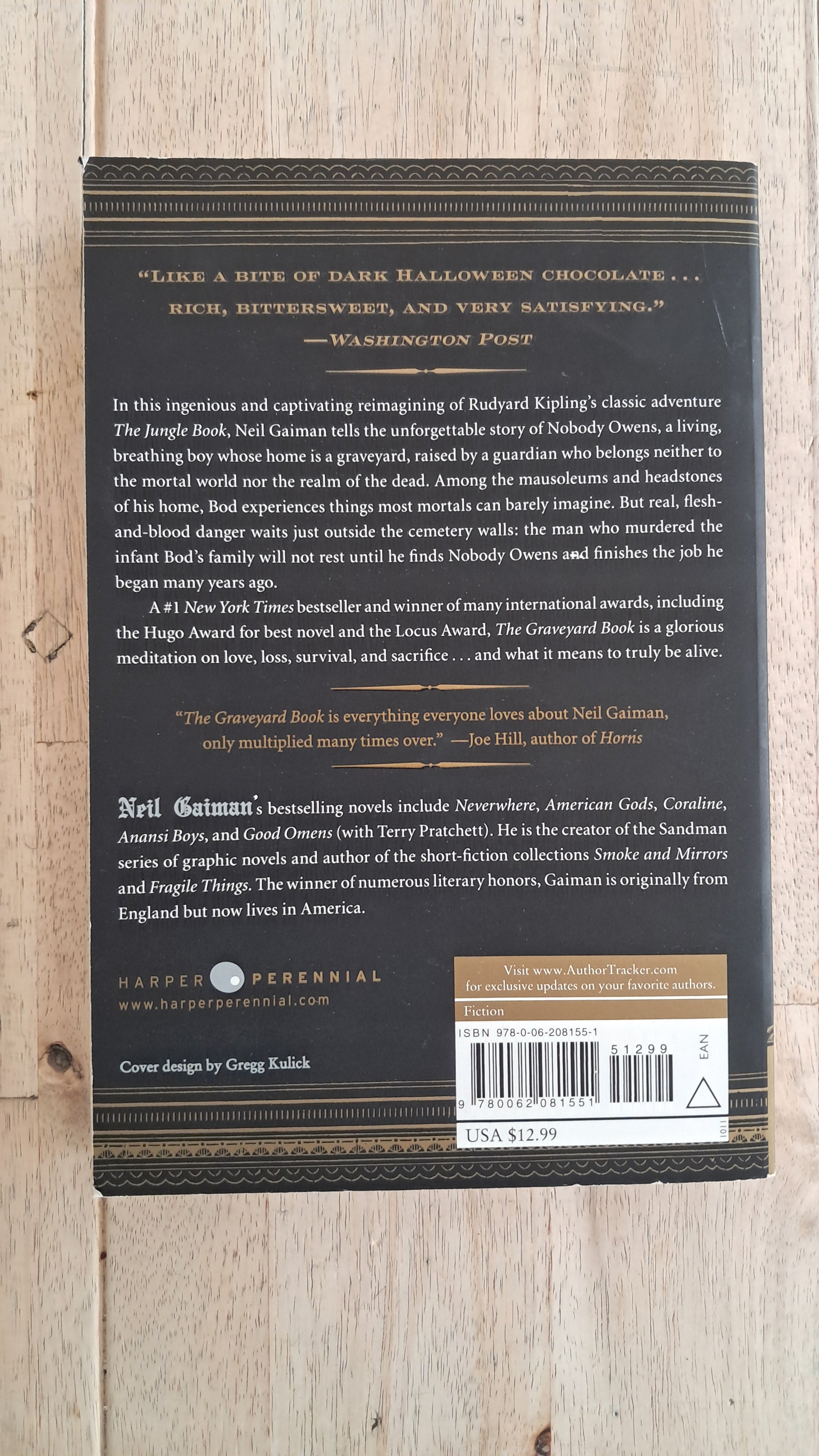 The Graveyard Book – Neil Gaiman