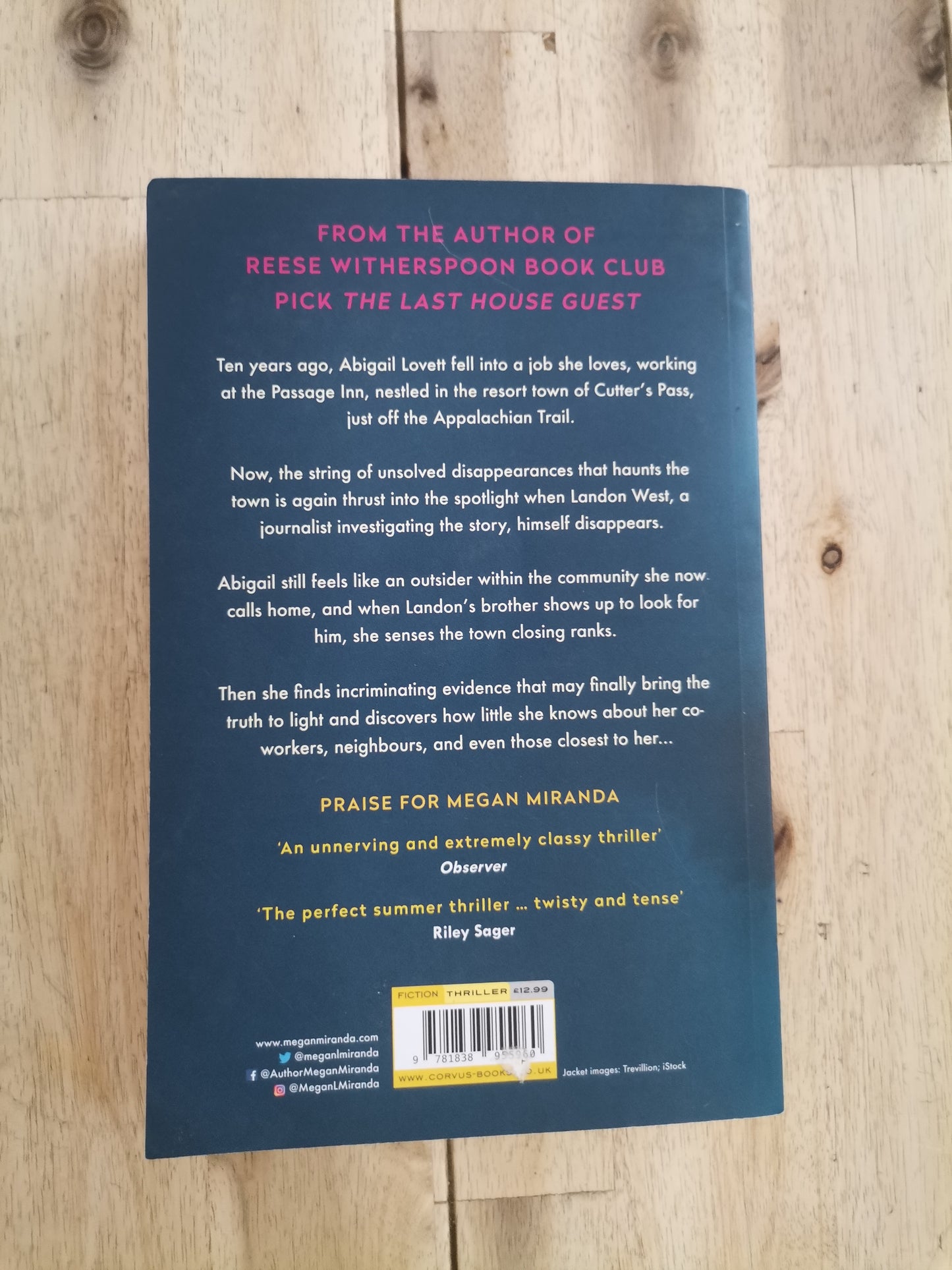 The Last to Vanish – Megan Miranda