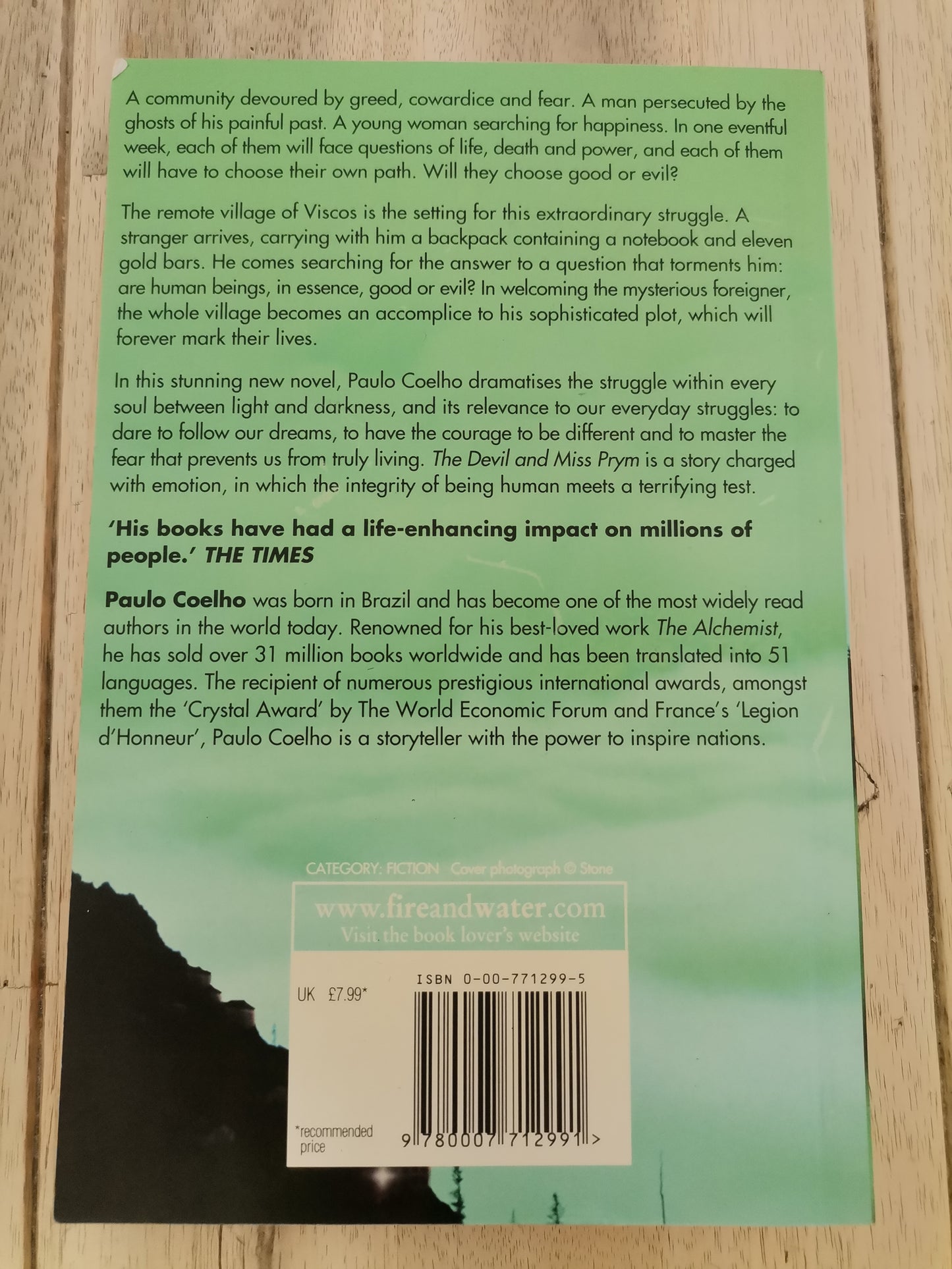 The Devil And Miss Prym by Paulo Coelho