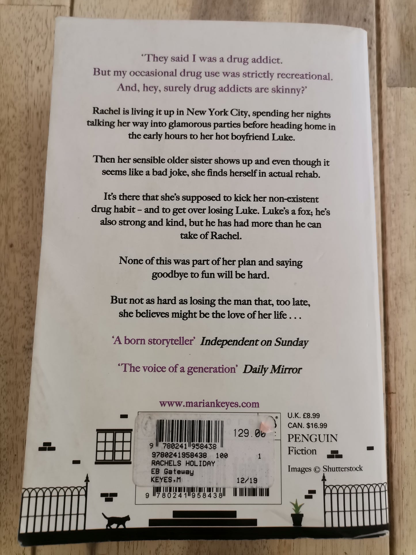 Rachels Holiday by Marian Keyes