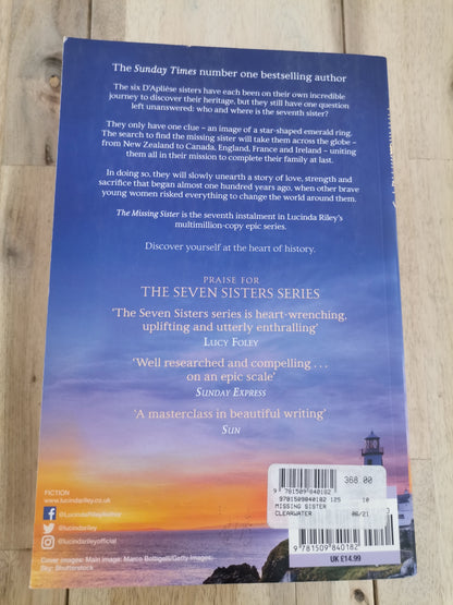 The Moon Sister by Lucinda Riley - Trade Paperback