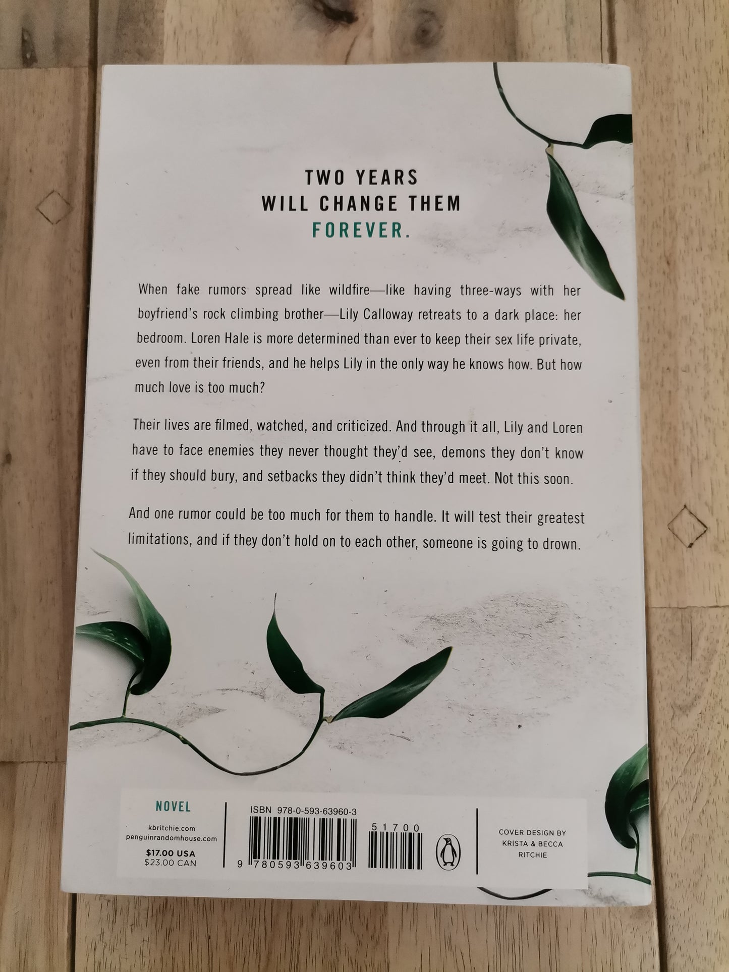 Thrive by Krista and Becca Ritchie - Paperback