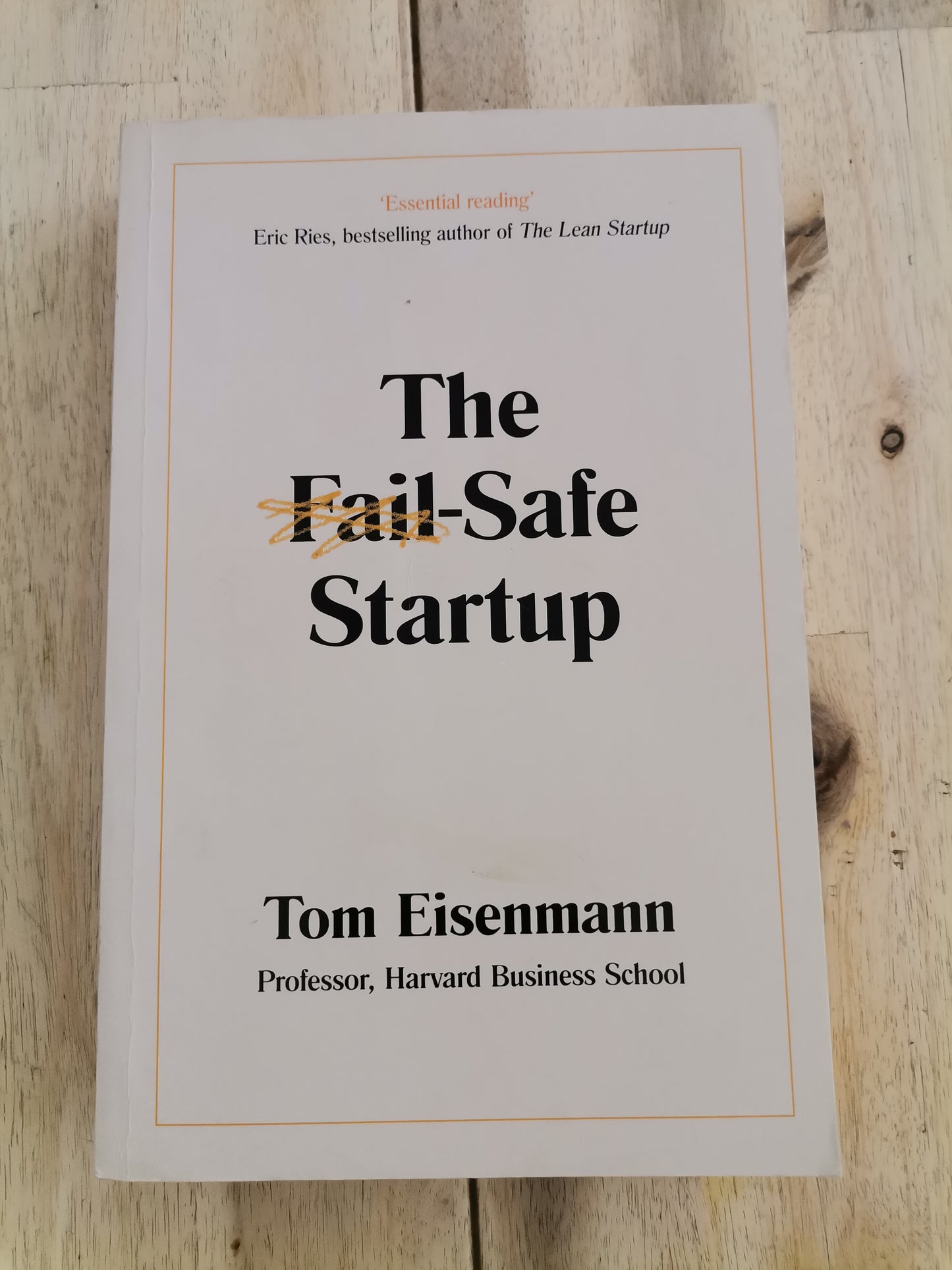 The Fail-Safe Startup: Why Most Startups Fail and How to Avoid It