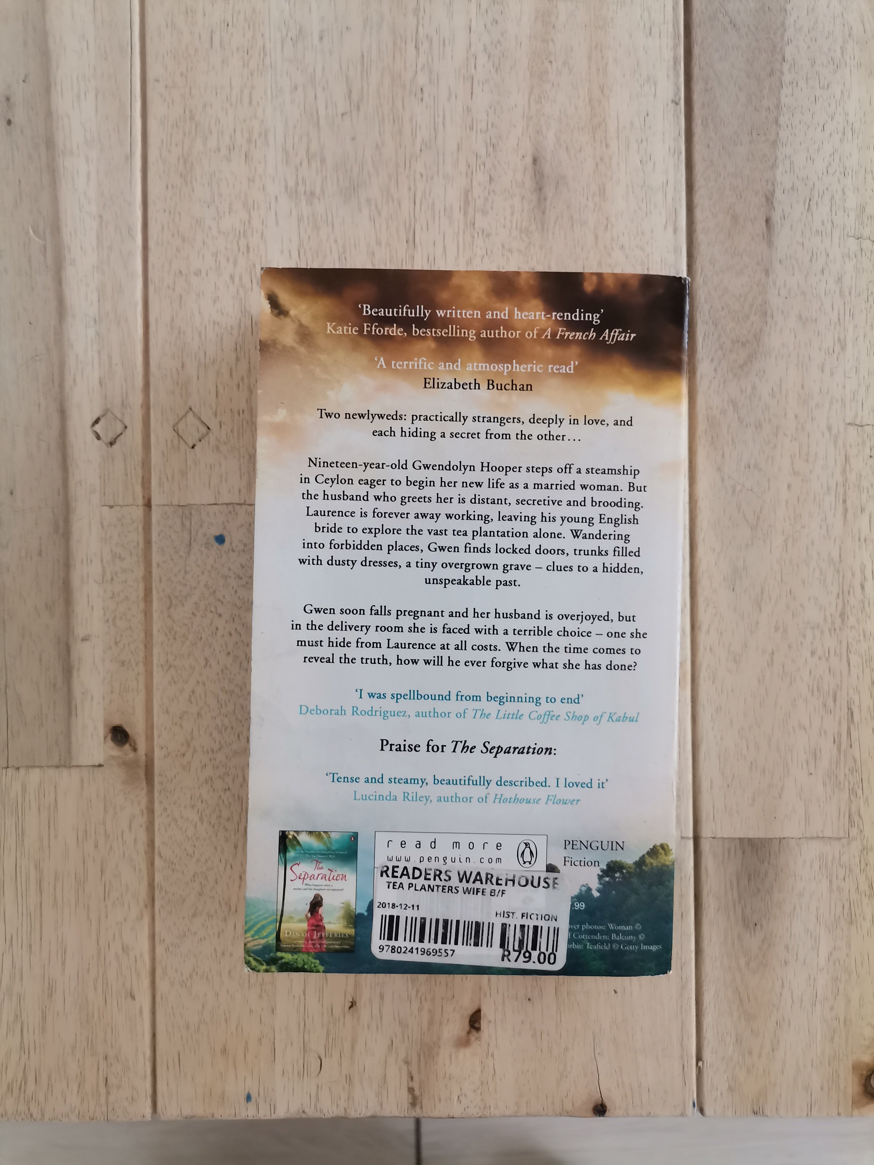 The Tea Planter's Wife – Dinah Jefferies