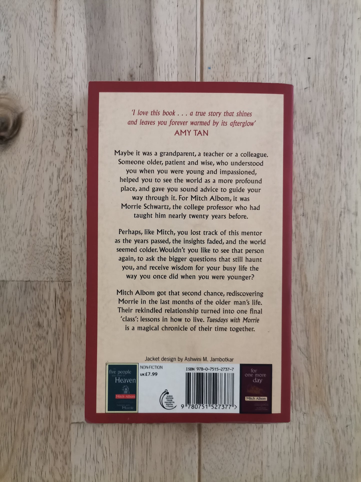 Tuesdays with Morrie – Mitch Albom