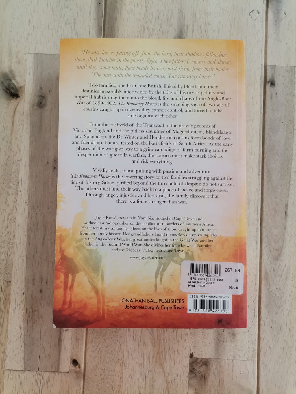 The Runaway Horses – Joyce Kotze
